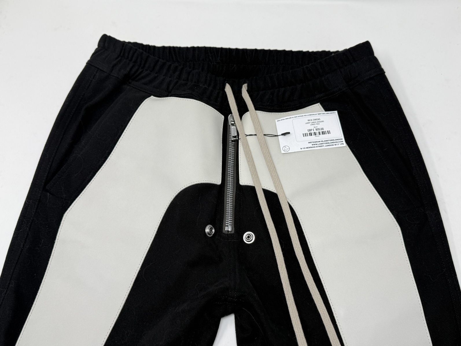 Rick Owens Rick Owens FW22 Larry Cargo Joggers Size US 30 / EU 46 - 3 Thumbnail