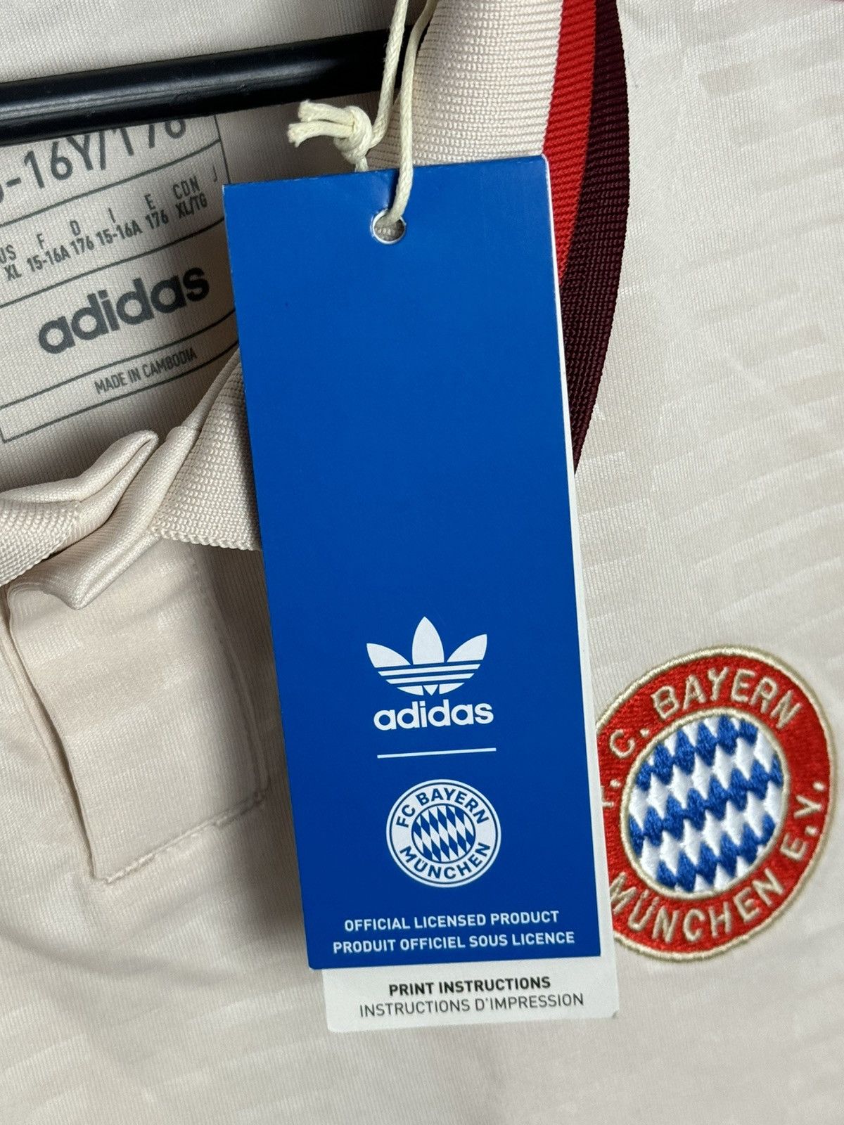 Adidas KIDS New Bayern Munchen 24/25 Third Football Jersey T-Shirt Size US XS / EU 42 / 0 - 10 Thumbnail