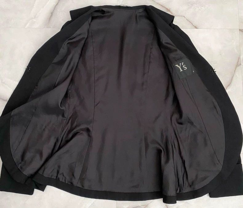 Y's Y's 14 AW Front Hook Ruffle Custom jacket Size US M / EU 48-50 / 2 - 5 Thumbnail