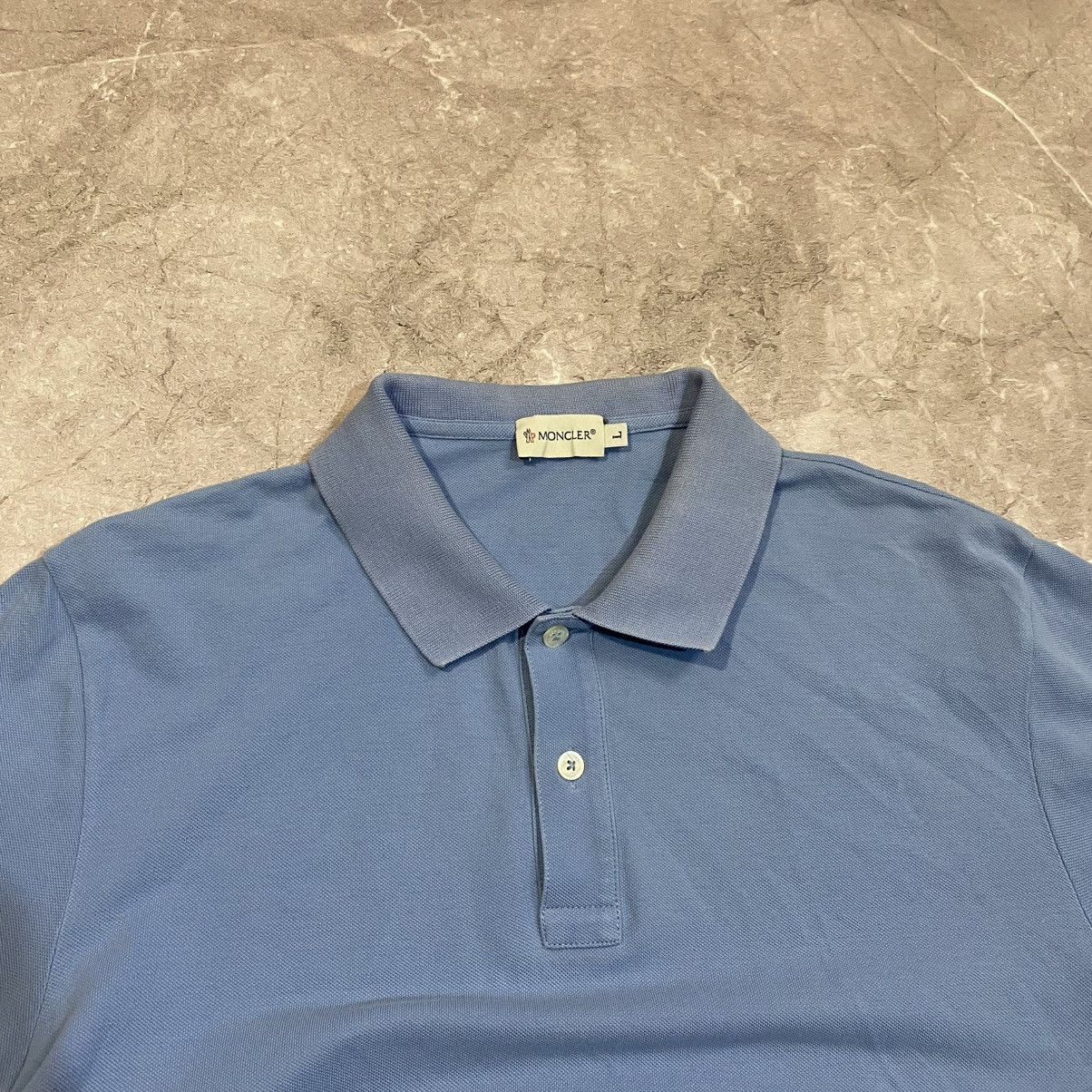 Moncler MONCLER POLO TEE MAGLIA MINI LOGO LUXURY Size US L / EU 52-54 / 3 - 3 Thumbnail