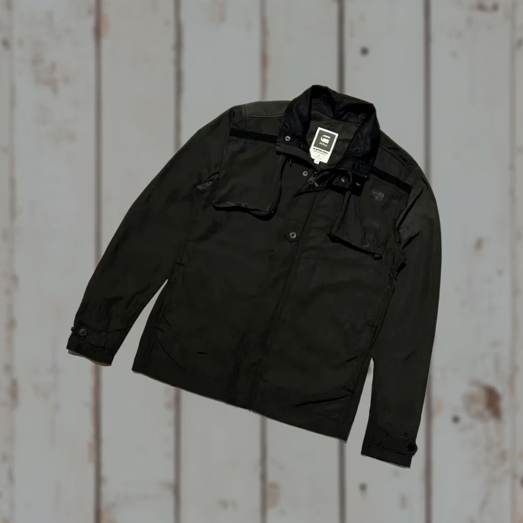 G-Star G-Star Overshirt Jacket Nylon Army Military Multipocket Men Size M Black Size US M / EU 48-50 / 2 - 1 Thumbnail