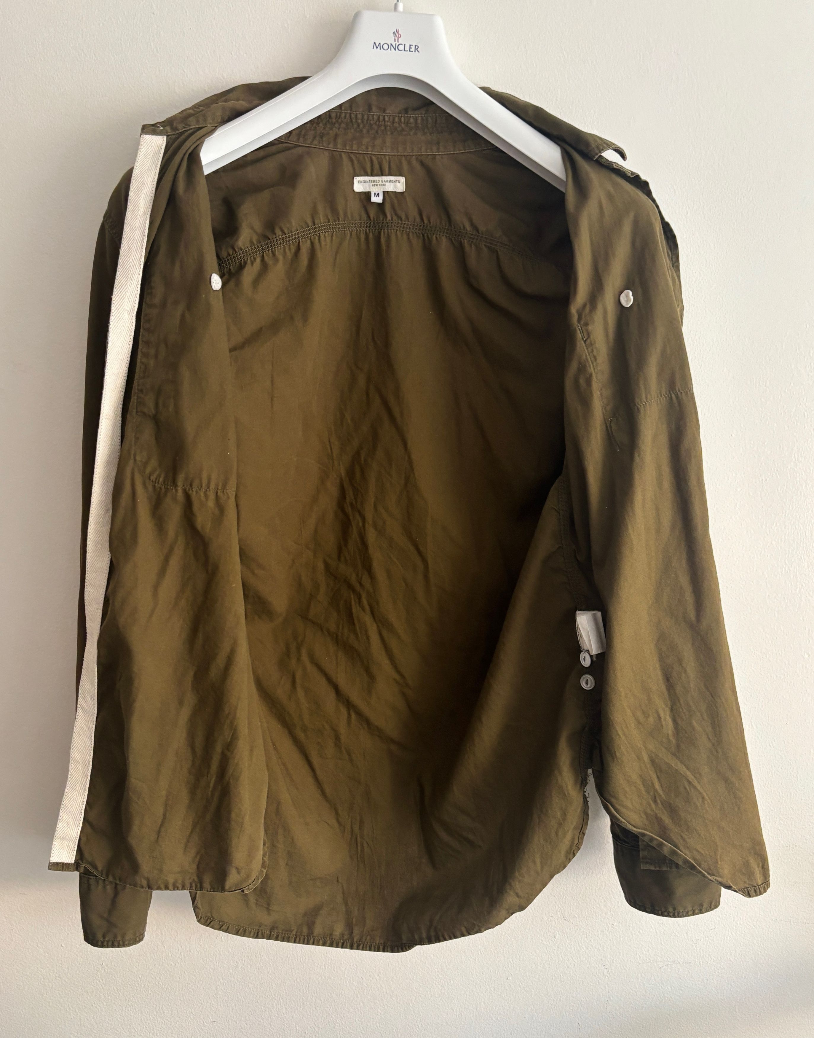 Olive Green Button-up Work Shirt - Medium mi USA