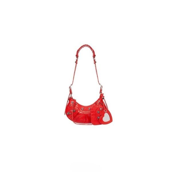 Balenciaga o1srvl11e1224 Size: OS / Le Cagole XS Shoulder Bag in Red Size ONE SIZE - 1 Thumbnail