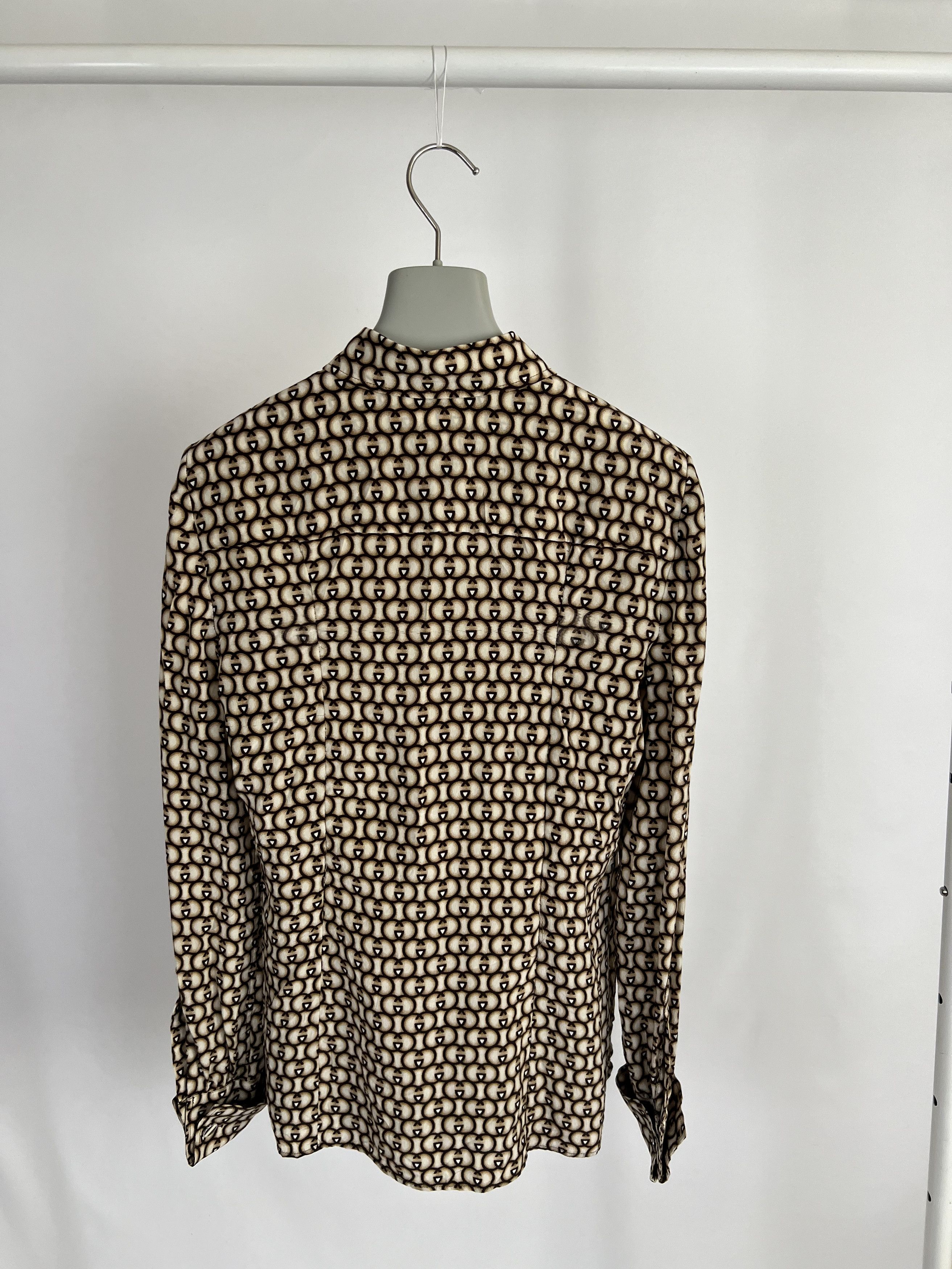Gucci gucci shirt monogram S very rare silk Size US S / EU 44-46 / 1 - 3 Thumbnail