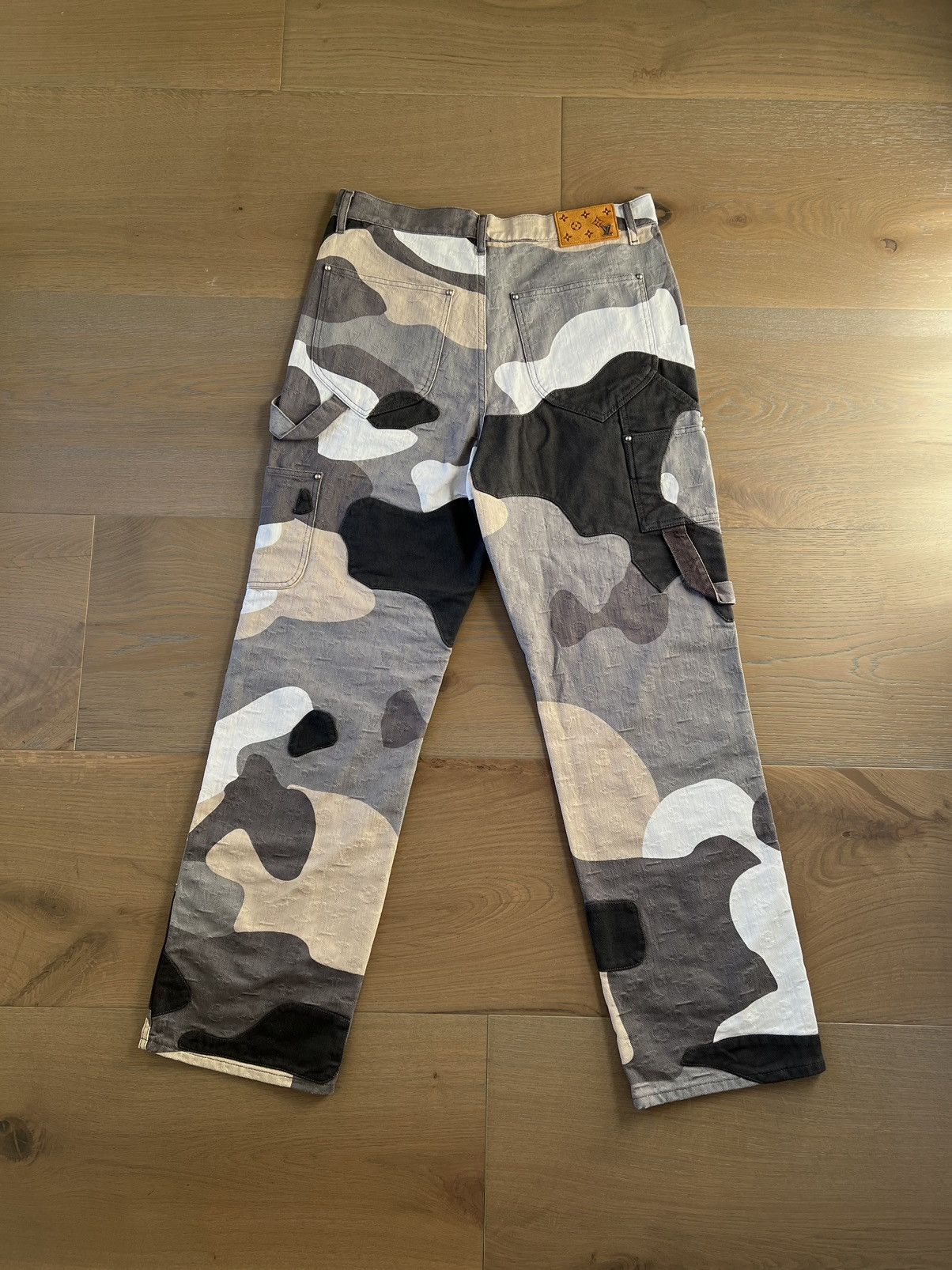 Louis Vuitton Patchwork Portrait Denim Pants