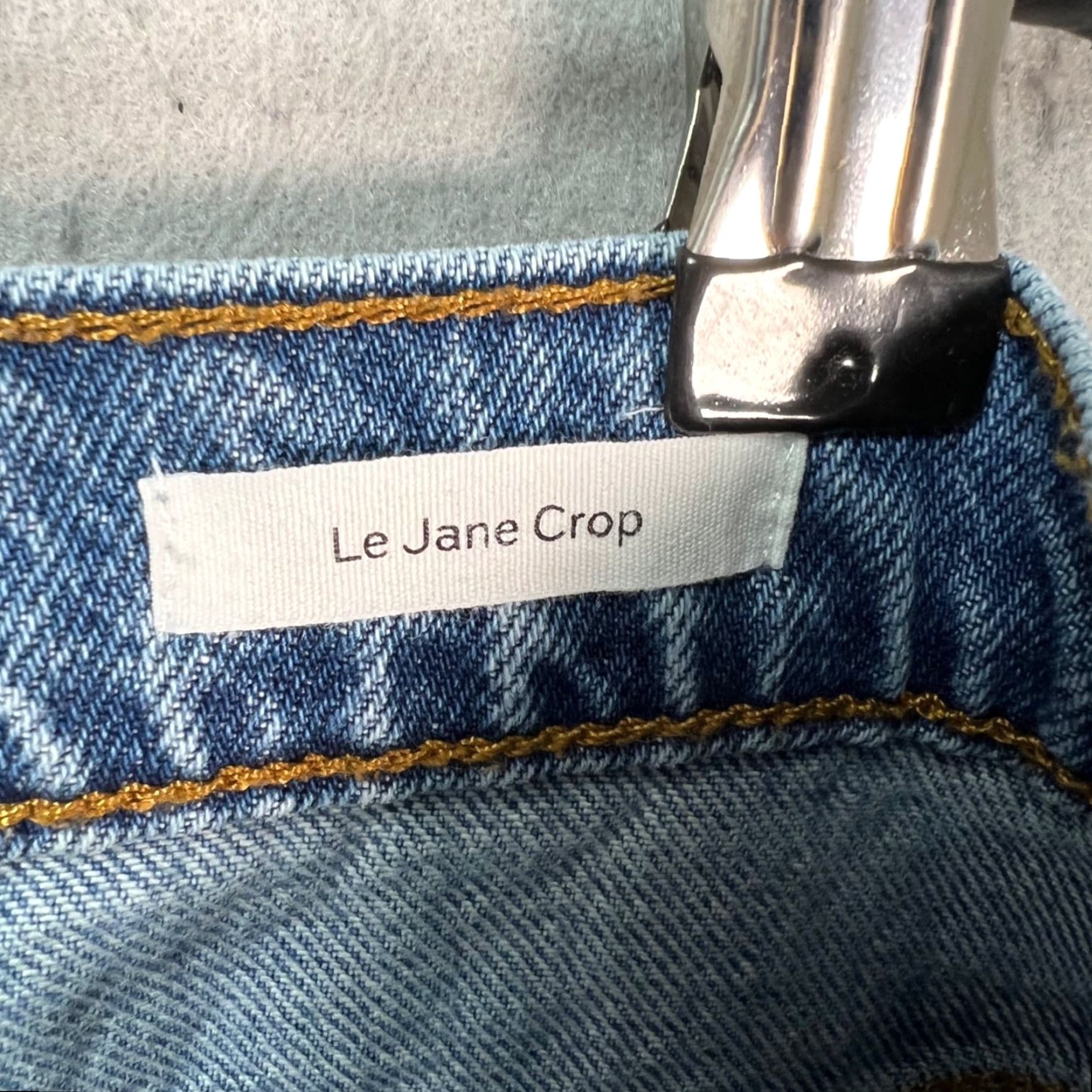 Frame VINTAGE FRAME Womens Frame Jeans High Rise Cropped 30 Blue Denim 5-Pocket Inseam 27 Cotton Blend Shirt? Size 30" / US 8 / IT 44 - 4 Thumbnail