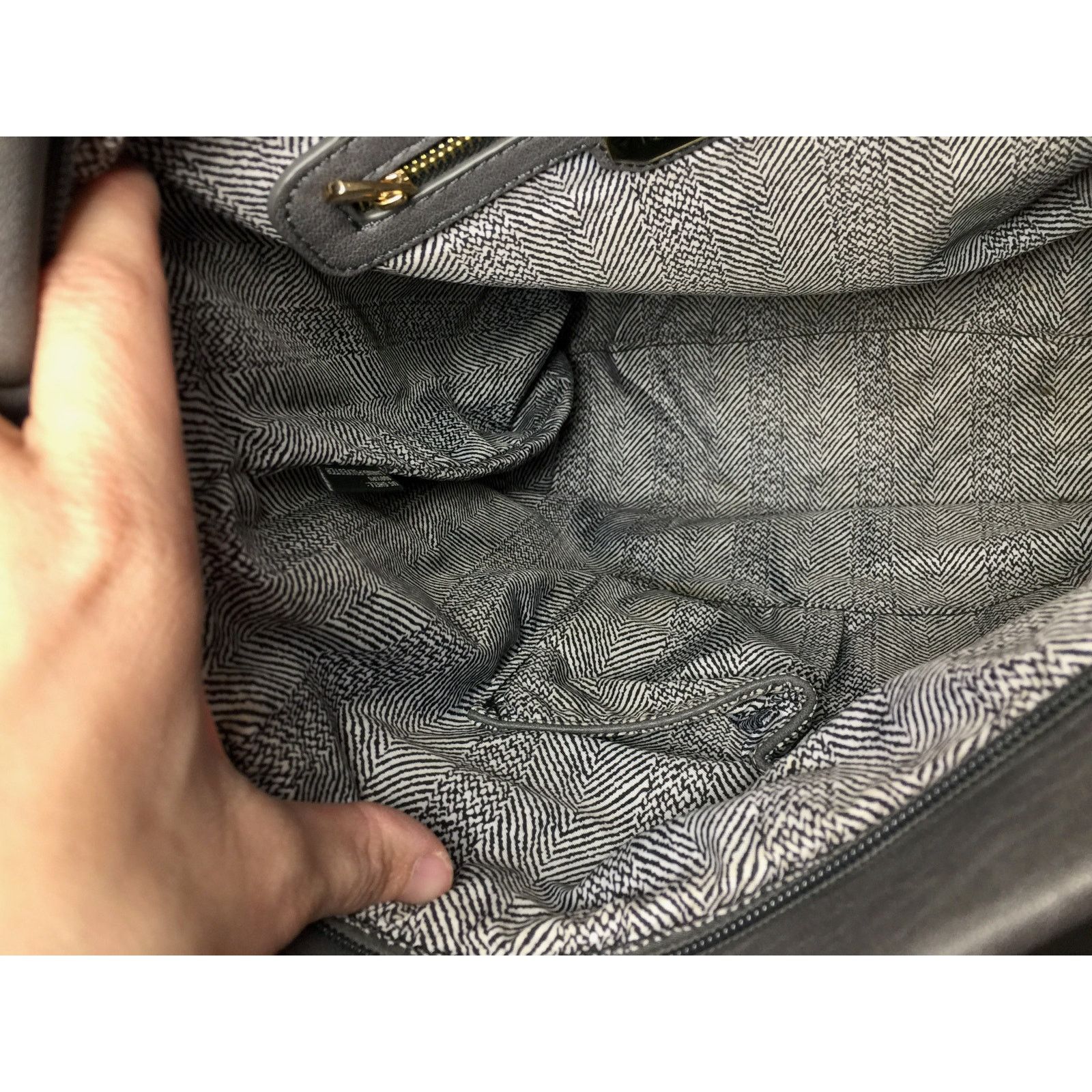 Other Madison West Distressed Gray Hobo Bag Size ONE SIZE - 11 Thumbnail