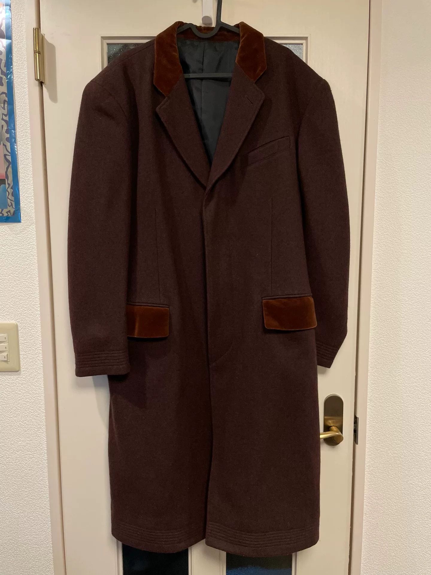 Jean Paul Gaultier Dark Brown Wool Coat