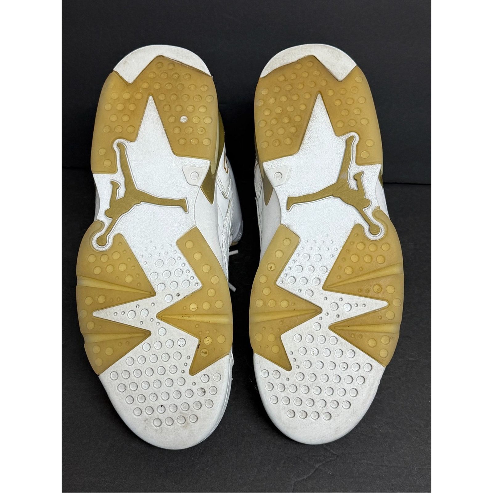 Jordan Brand Nike Jordan Jump Man MVP White Metallic Gold Sneakers Men’s Size US 9 / EU 42 - 8 Thumbnail