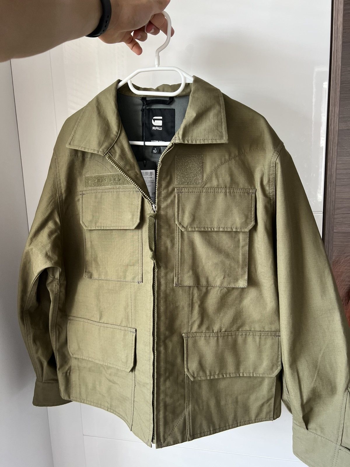 G-Star New ‼️Exclusive G Star Raw Vintage Workwear Patch Reg Jacket Size US XL / EU 56 / 4 - 5 Thumbnail