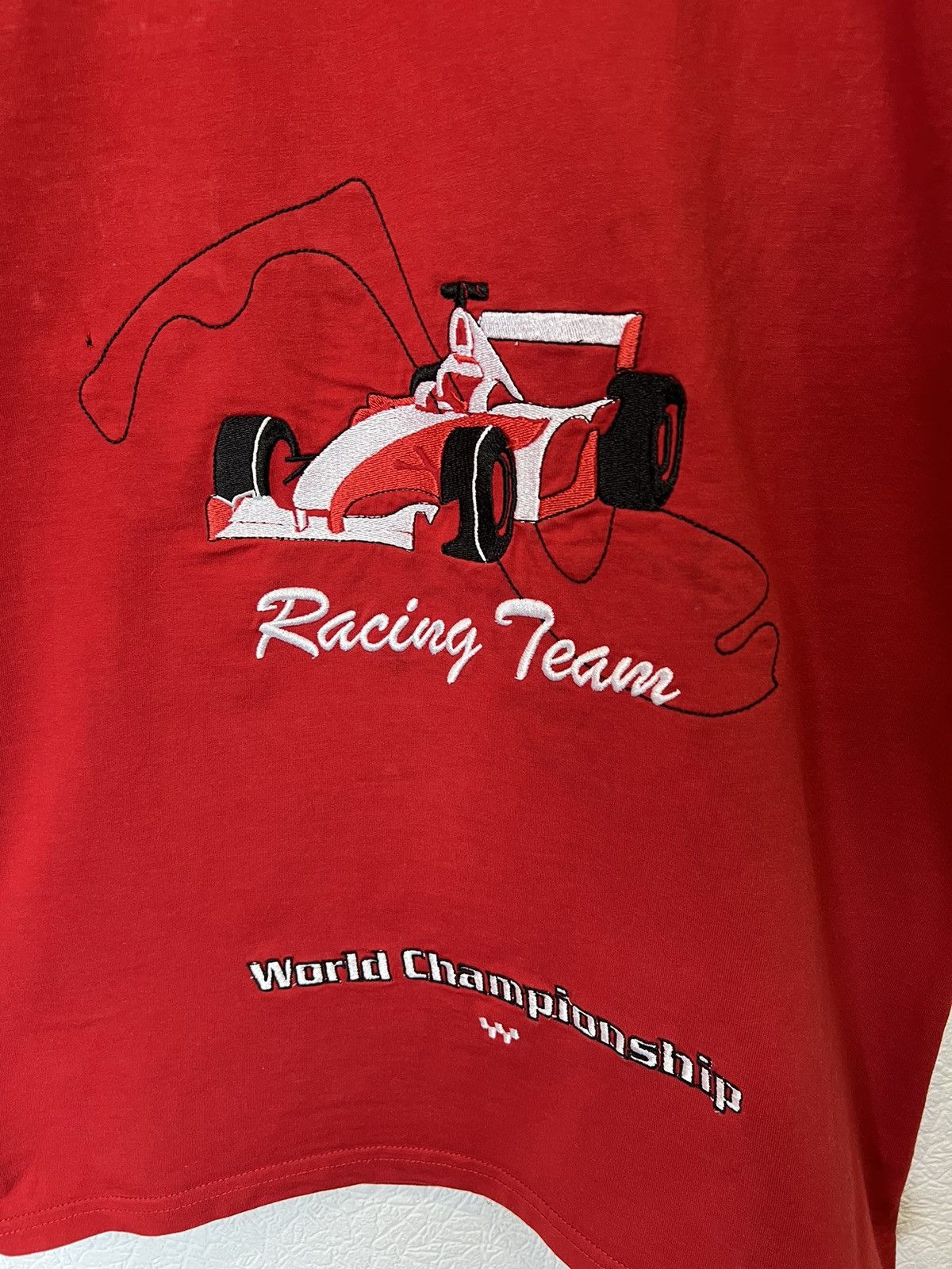 Club Monaco × Vintage Vintage Monaco Grand Prix Racing Red T Shirt Tee Size US S / EU 44-46 / 1 - 9 Thumbnail