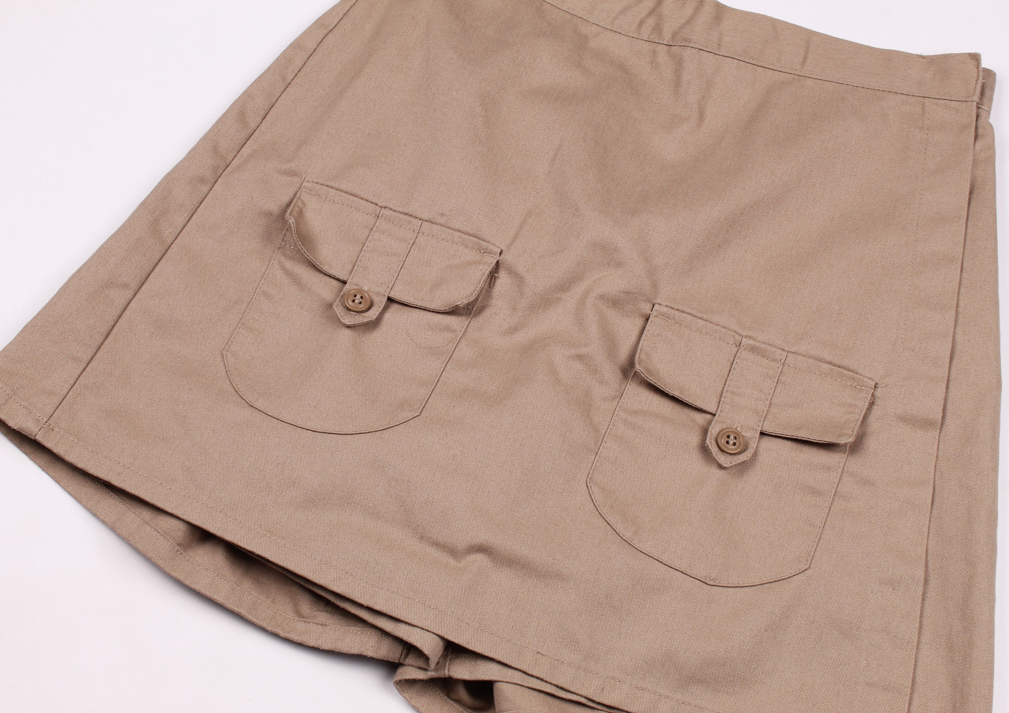 Dickies Vintage Dickies Beige 90's Shorts Skirt Size 28" / US 6 / IT 42 - 2 Thumbnail