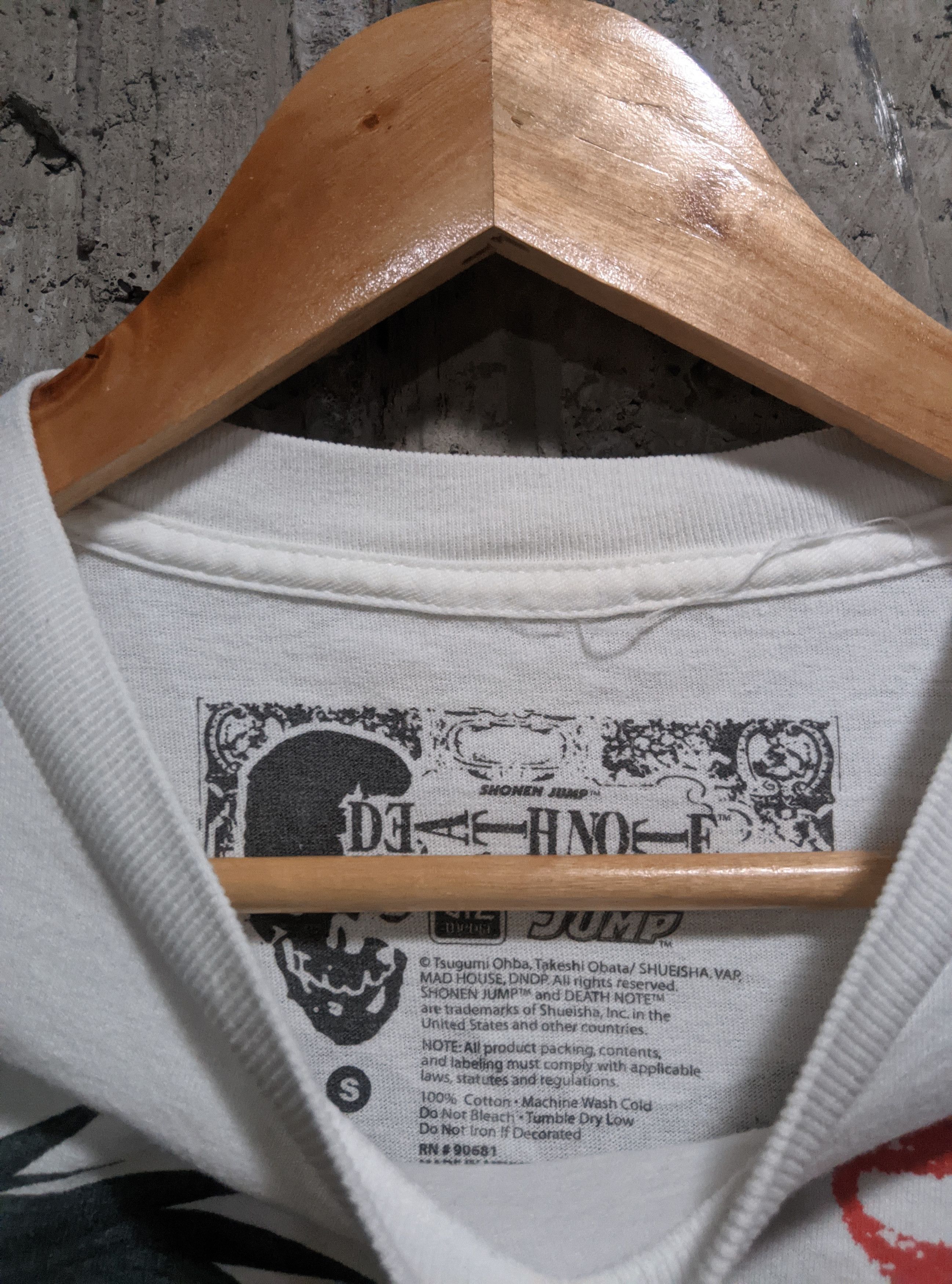 Vintage Vintage 2007 death note L anime t shirt Size US S / EU 44-46 / 1 - 5 Thumbnail