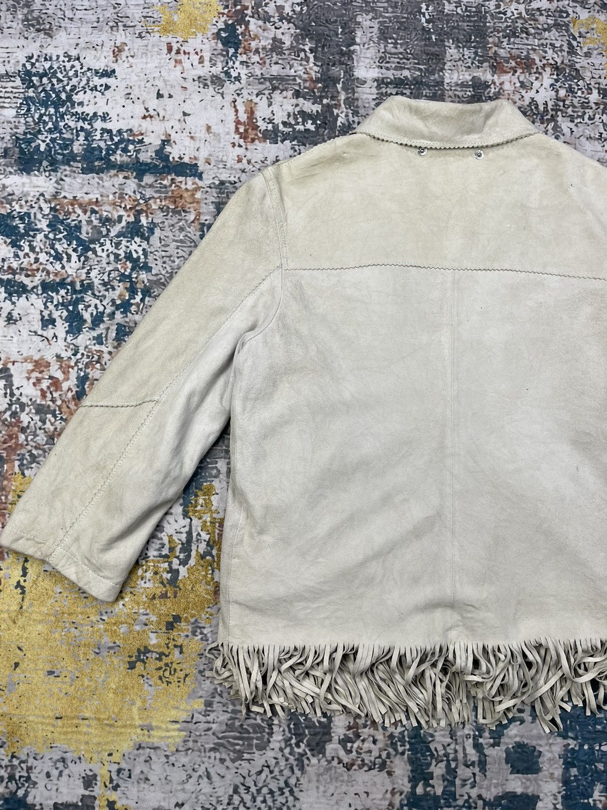 Diesel Diesel Goat Skin Suede Western Fringe Jackets Size M / US 6-8 / IT 42-44 - 7 Thumbnail