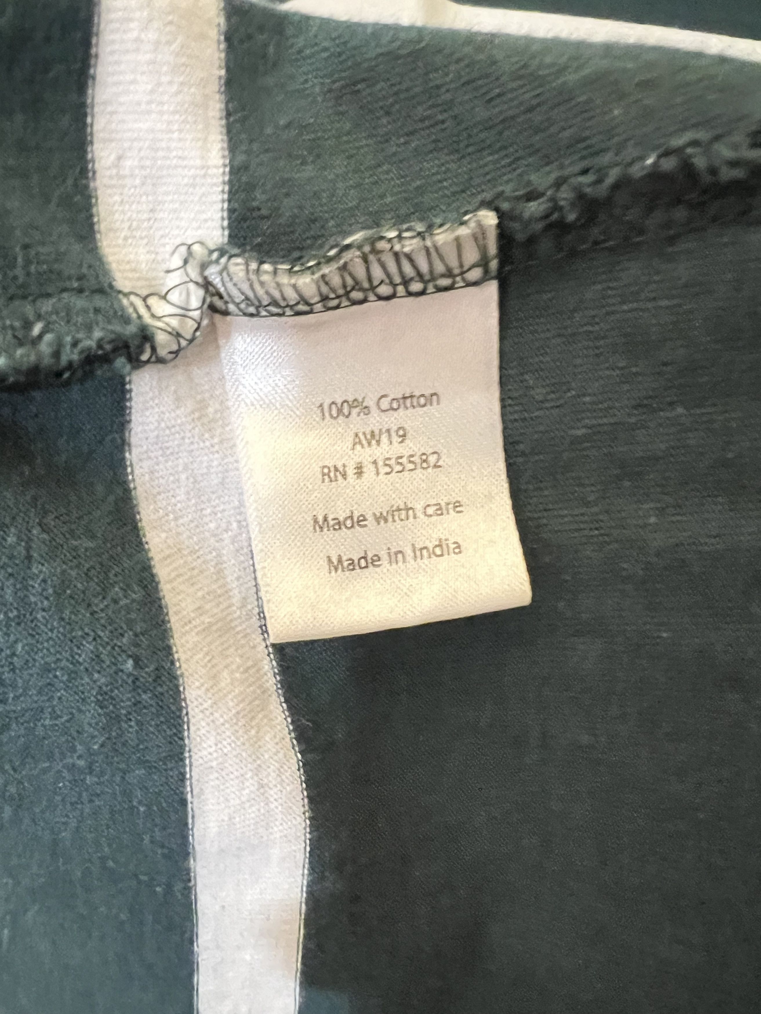 Adsum Adsum FW19 Long Sleeve Custom Stripe Shirt (L) Dusty Green Size US L / EU 52-54 / 3 - 5 Thumbnail