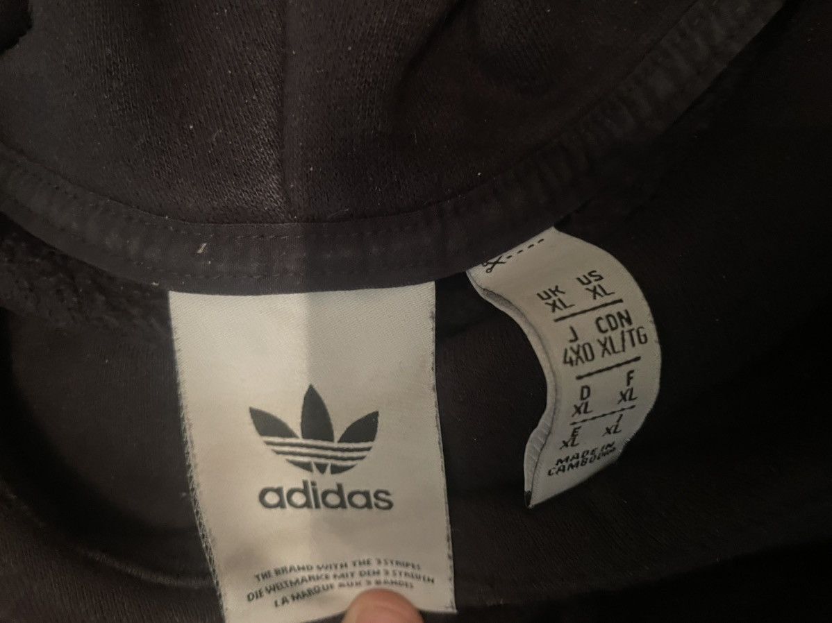 Adidas Adidas Vintage boxy cropped hoodie Size US XL / EU 56 / 4 - 2 Thumbnail