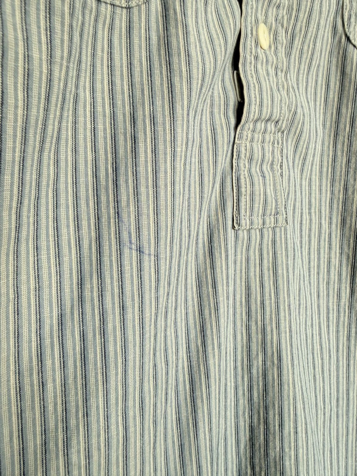 RRL Ralph Lauren Band Collar Popover Size US XL / EU 56 / 4 - 5 Thumbnail