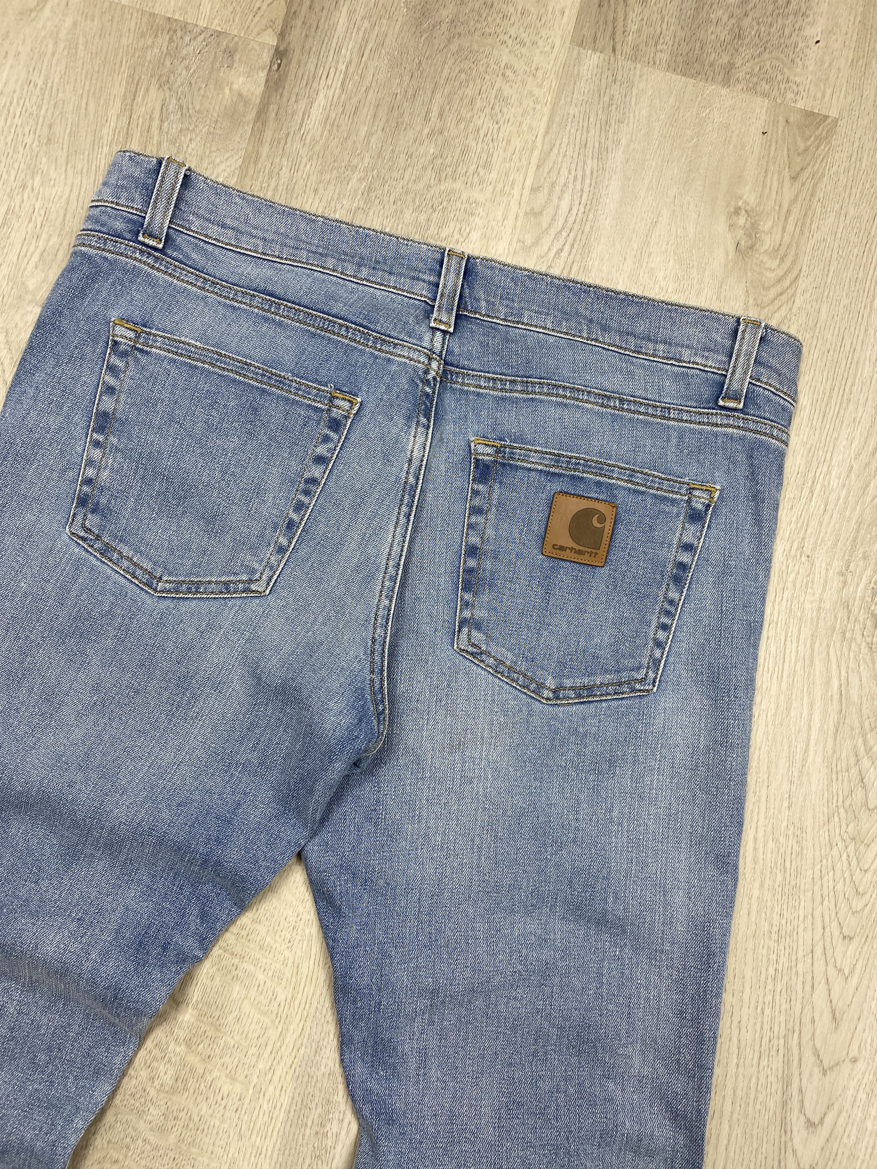 Carhartt Carhartt Vintage Mens Denim Rebel Pants Jeans Size US 33 - 2 Thumbnail
