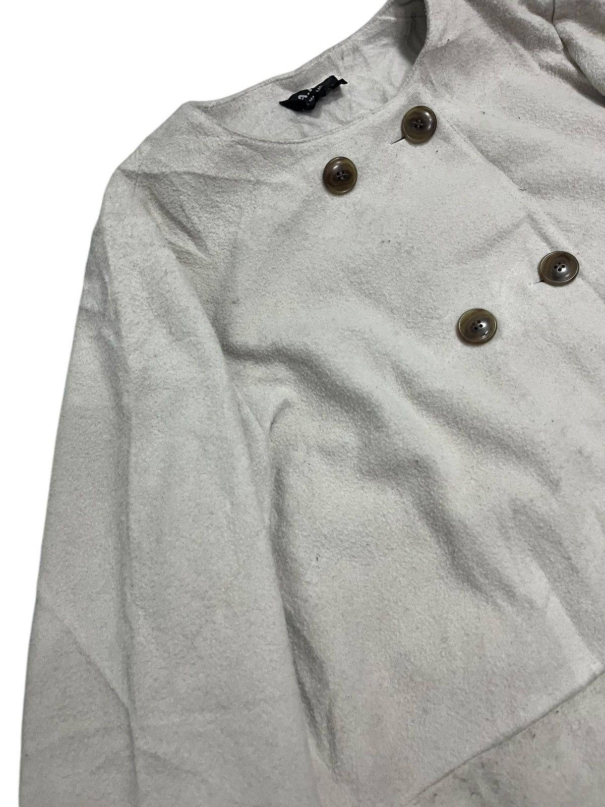 A.P.C. A.P.C. Paris Double Breasted Pea Coat Wool Jacket Size S / US 4 / IT 40 - 3 Thumbnail