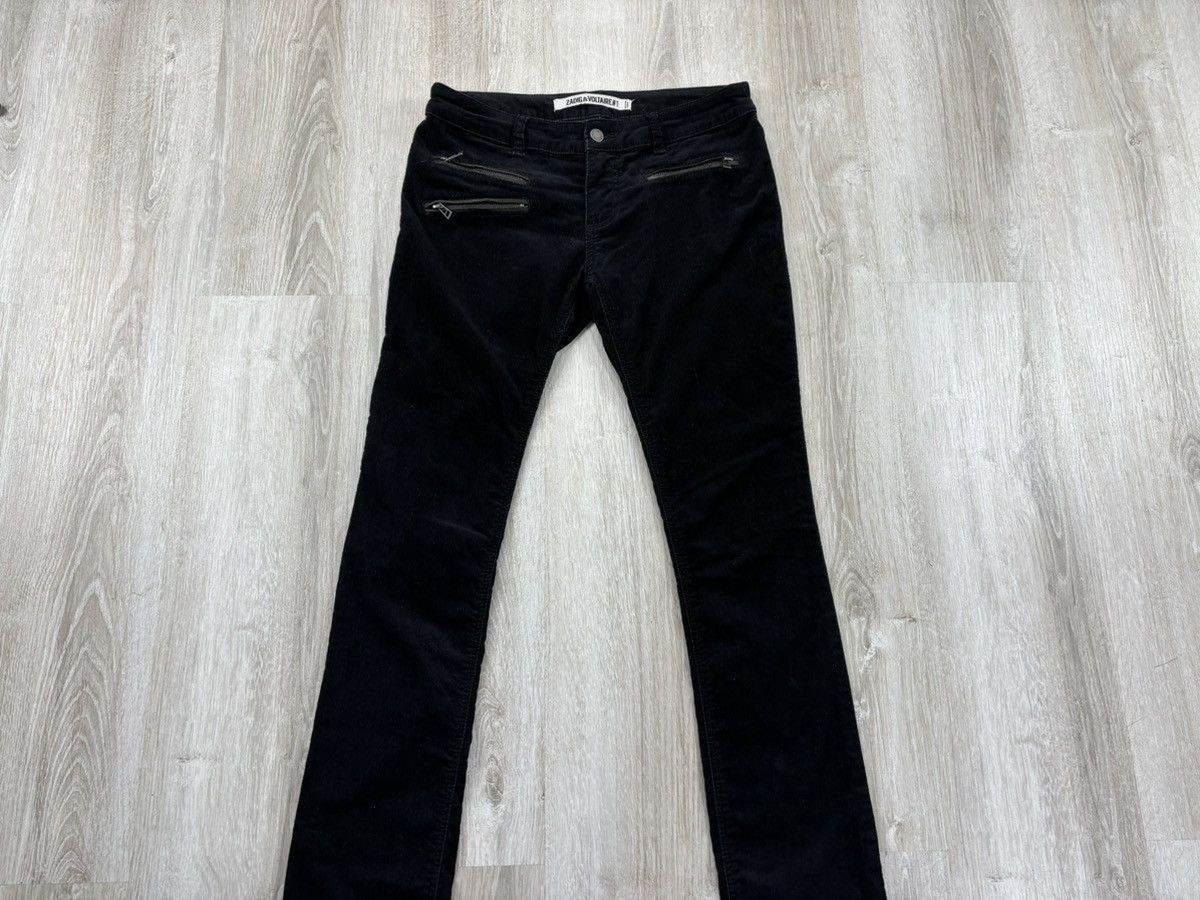 Japanese Brand × Zadig & Voltaire Womens corduroy pants Zadig Voltaire Size 38 Size 26" / US 2 / IT 38 - 2 Thumbnail