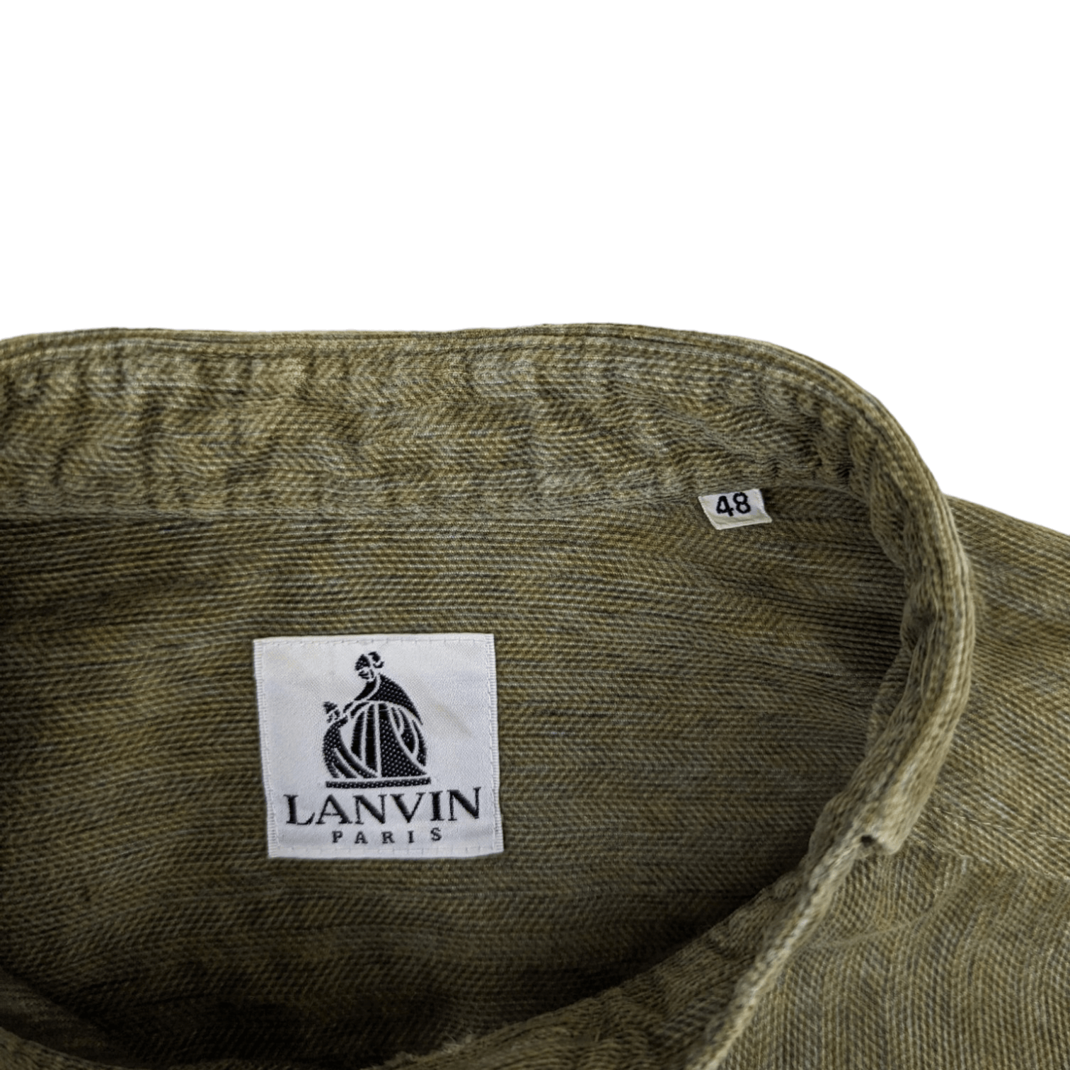 Lanvin LANVIN Corduroy Button Up Shirt Size US M / EU 48-50 / 2 - 8 Thumbnail