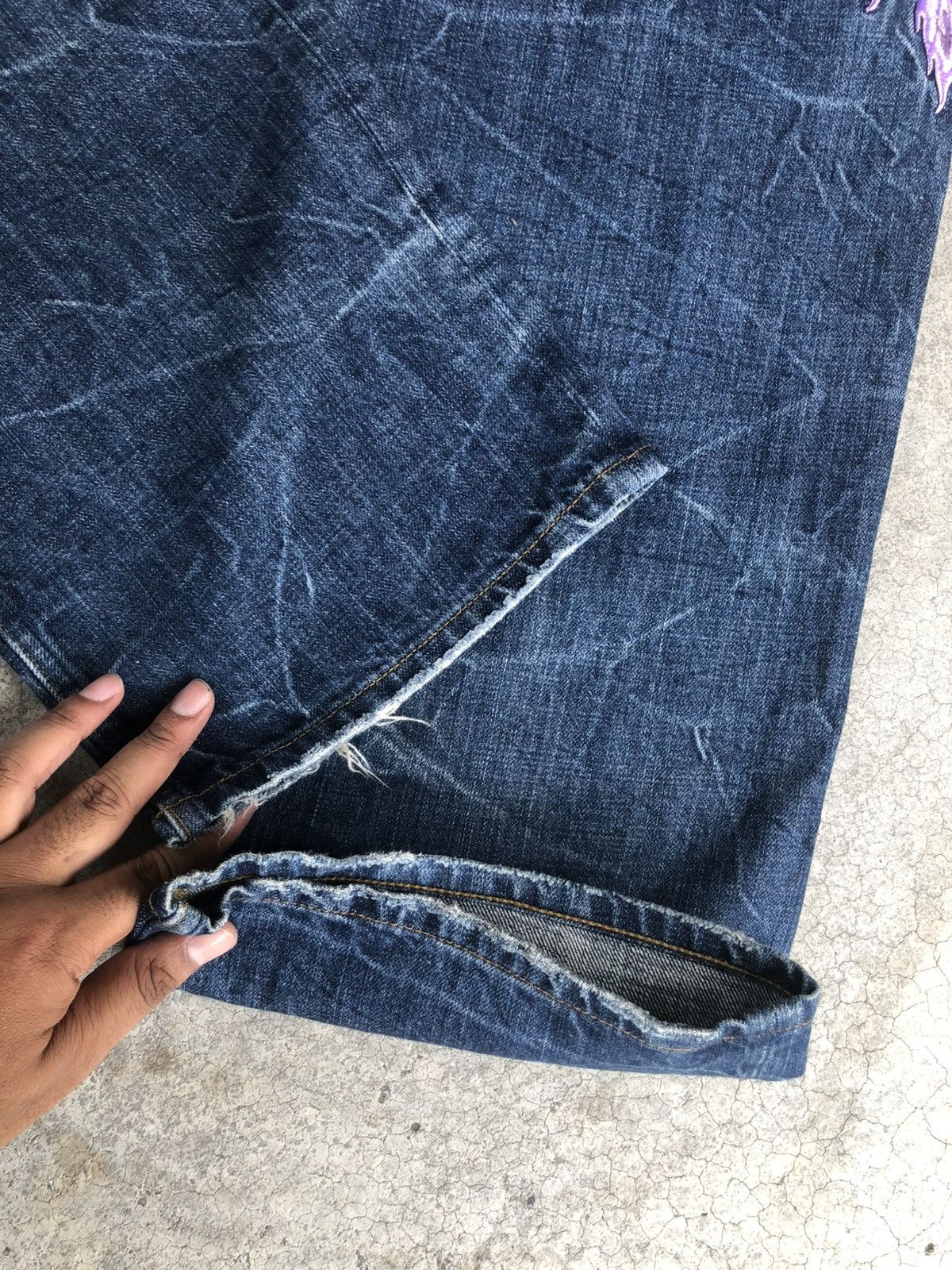 Karakuri Tamashii Karakuri Tamashii Embroidered Phoenix Distressed Size US 34 / EU 50 - 15 Thumbnail