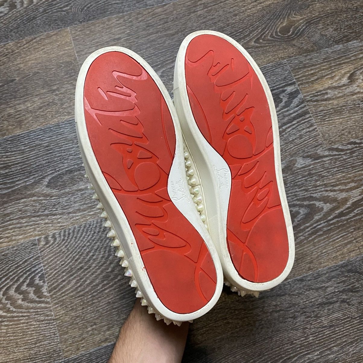 Japanese Brand Christian Louboutin Slip On Sneakers Size 38 Size US 8 / IT 38 - 7 Thumbnail