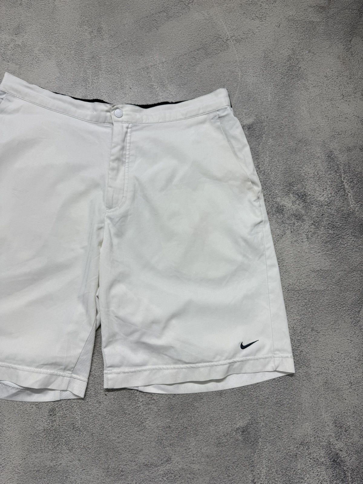 Nike Vintage Y2k Nike Swoosh Nylon Shorts Size US 34 / EU 50 - 5 Thumbnail