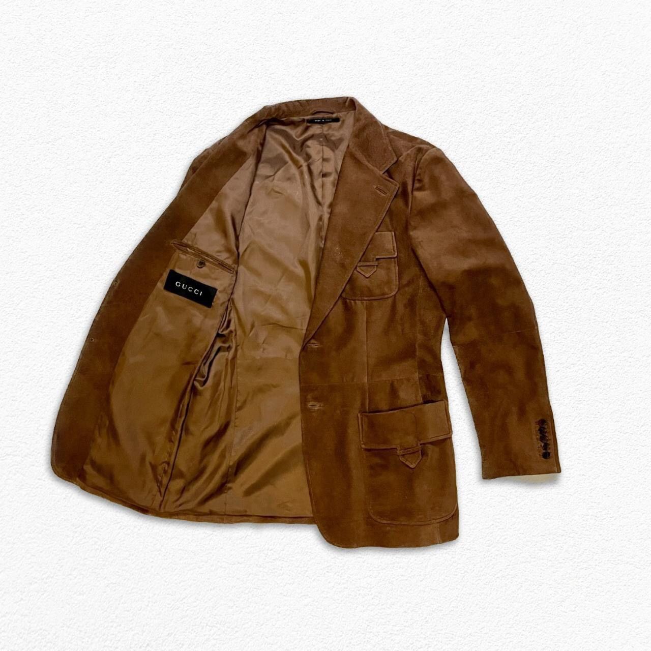 Gucci Gucci suede panelled jacket Size US L / EU 52-54 / 3 - 2 Thumbnail