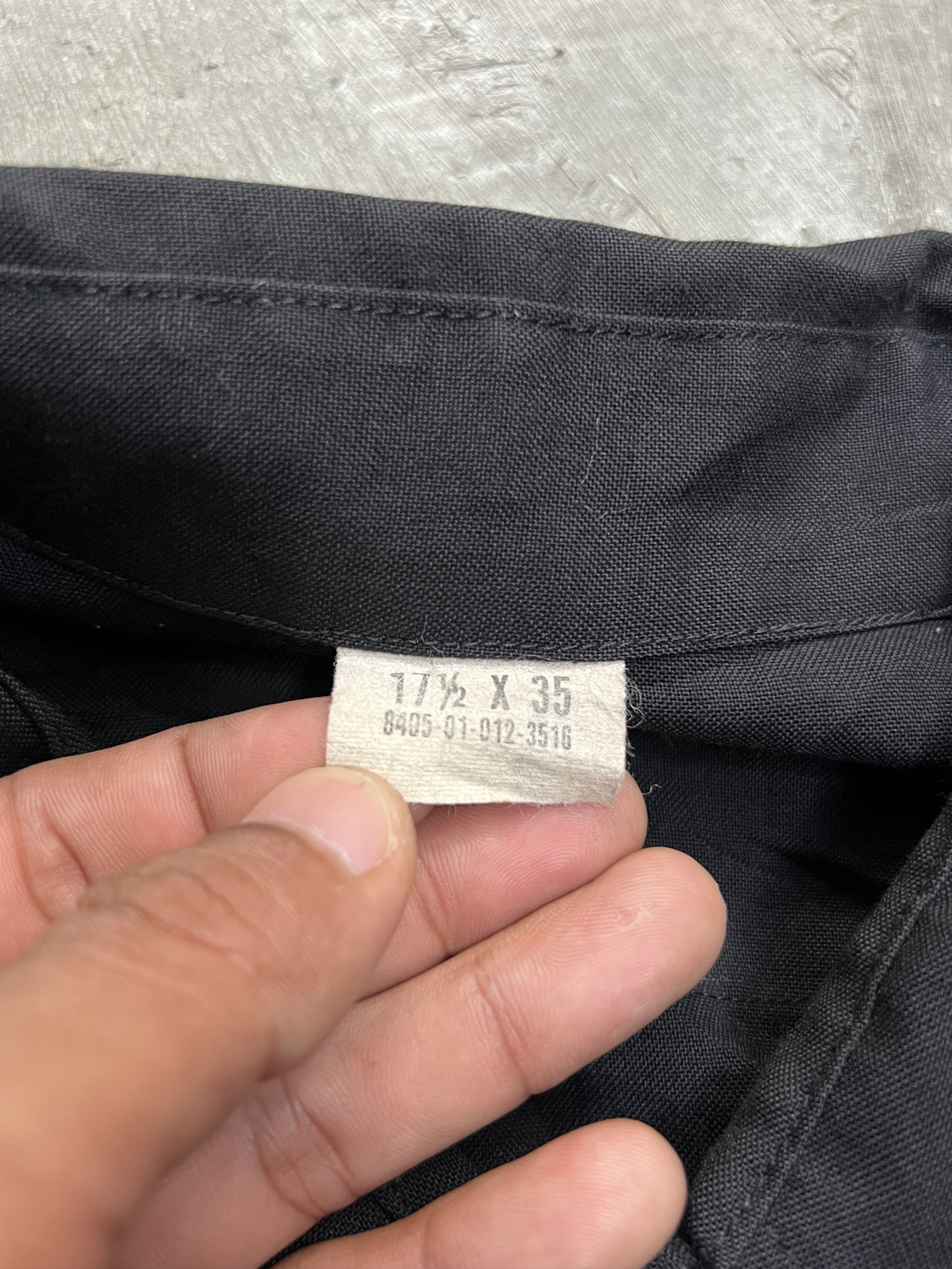 Vintage vintage black shirt Size US XXL / EU 58 / 5 - 3 Thumbnail