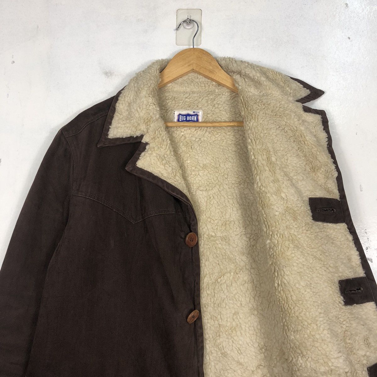 Vintage VINTAGE BIG SMITH WESTERN SHERPA JACKET Size US M / EU 48-50 / 2 - 10 Thumbnail