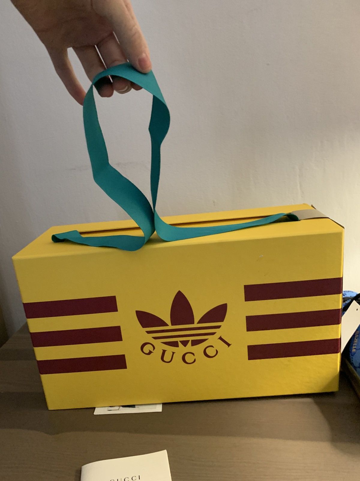 Adidas × Gucci Adidas x gucci gazelle shoe blue Size US 9.5 / EU 42-43 - 10 Thumbnail