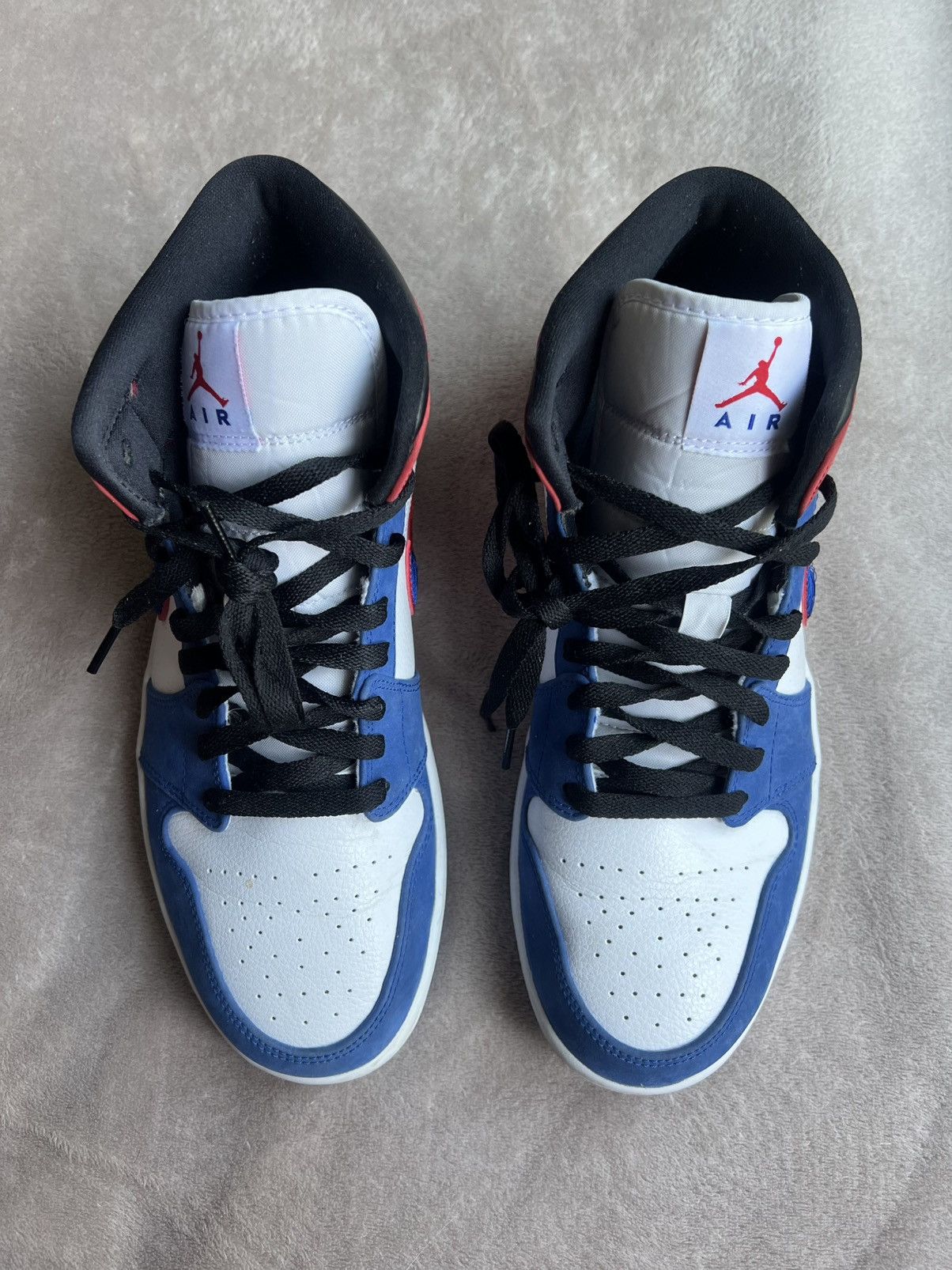 Jordan Brand × Nike Jordan 1 Mid Multi-Color Swoosh Size US 10 / EU 43 - 4 Thumbnail
