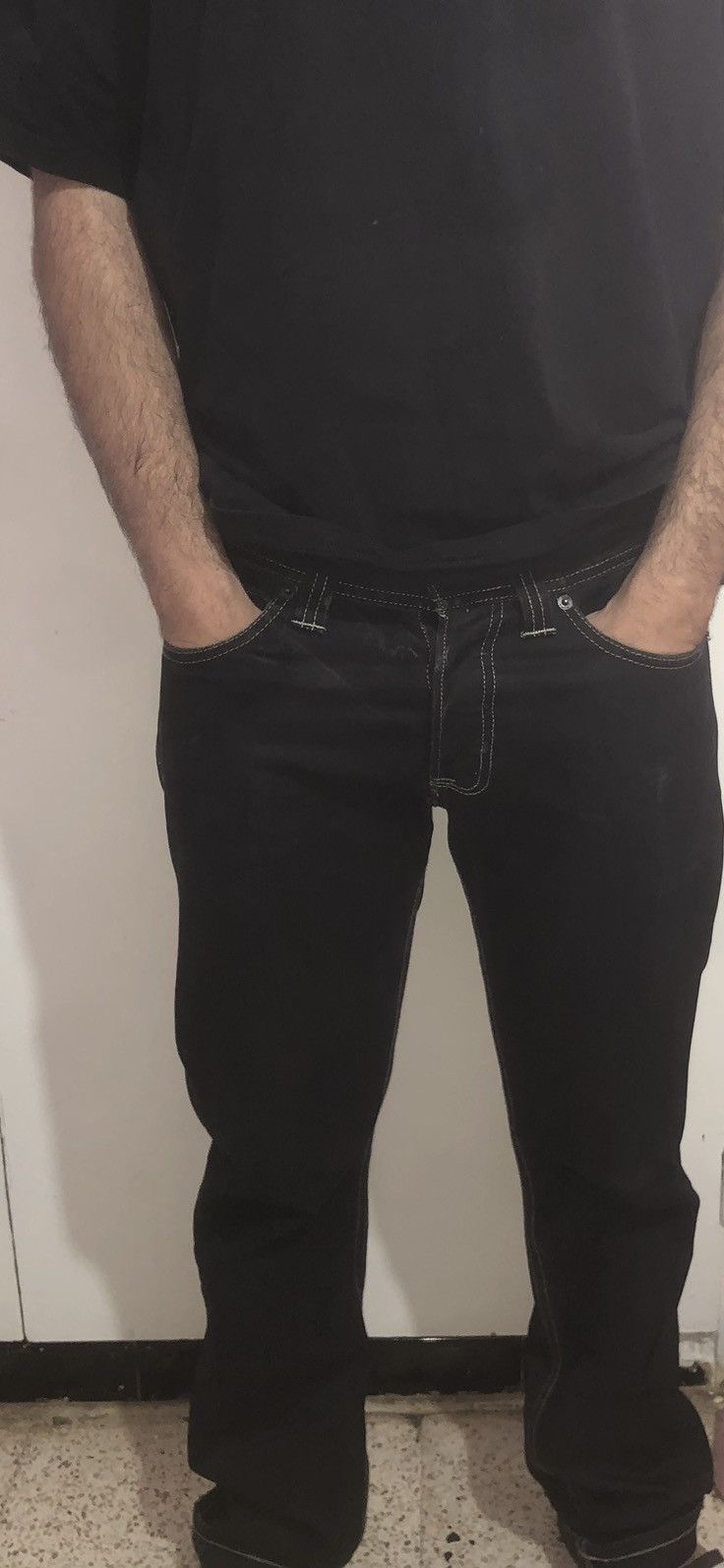 Evisu × Puma 💣 Y2K Evisu x Puma black waxed pant Streetwear Size US 32 / EU 48 - 16 Thumbnail