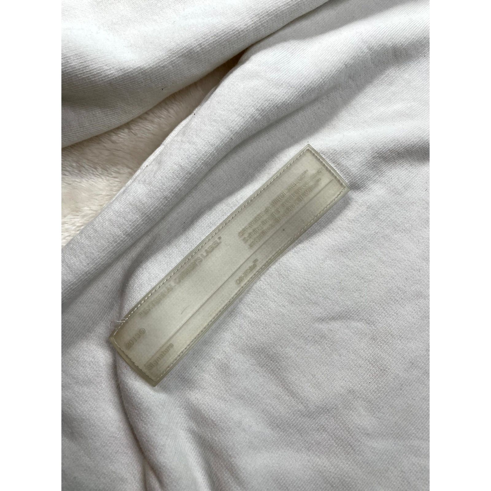 Off-White Off-White Small Logo White Crewneck Size XL / US 12-14 / IT 48-50 - 2 Thumbnail