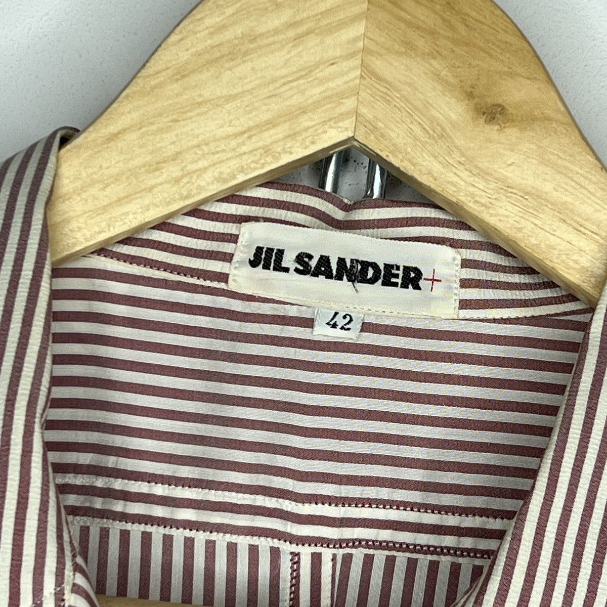Jil Sander Vintage 90s Jil Sander Silk Shirt Button Up Size M / US 6-8 / IT 42-44 - 5 Thumbnail
