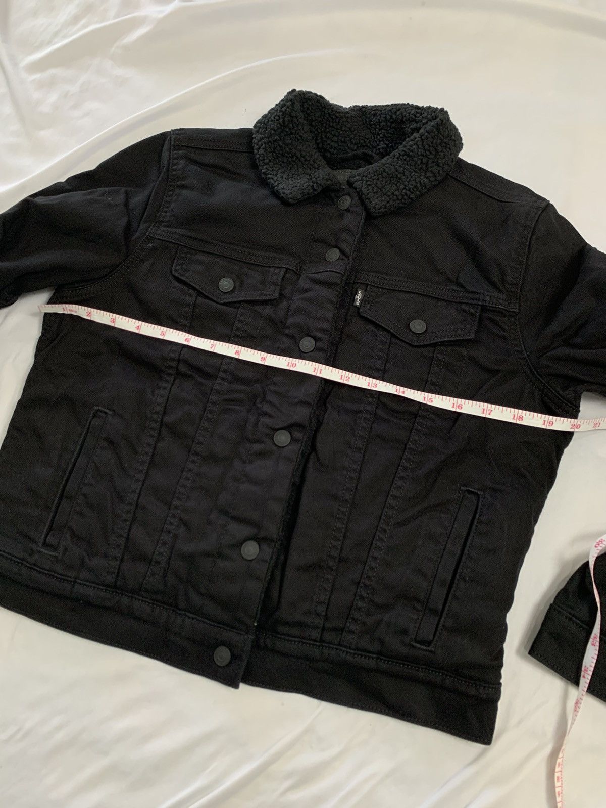 Levi's Levis sherpa black trucker jacket rare Size US M / EU 48-50 / 2 - 10 Thumbnail