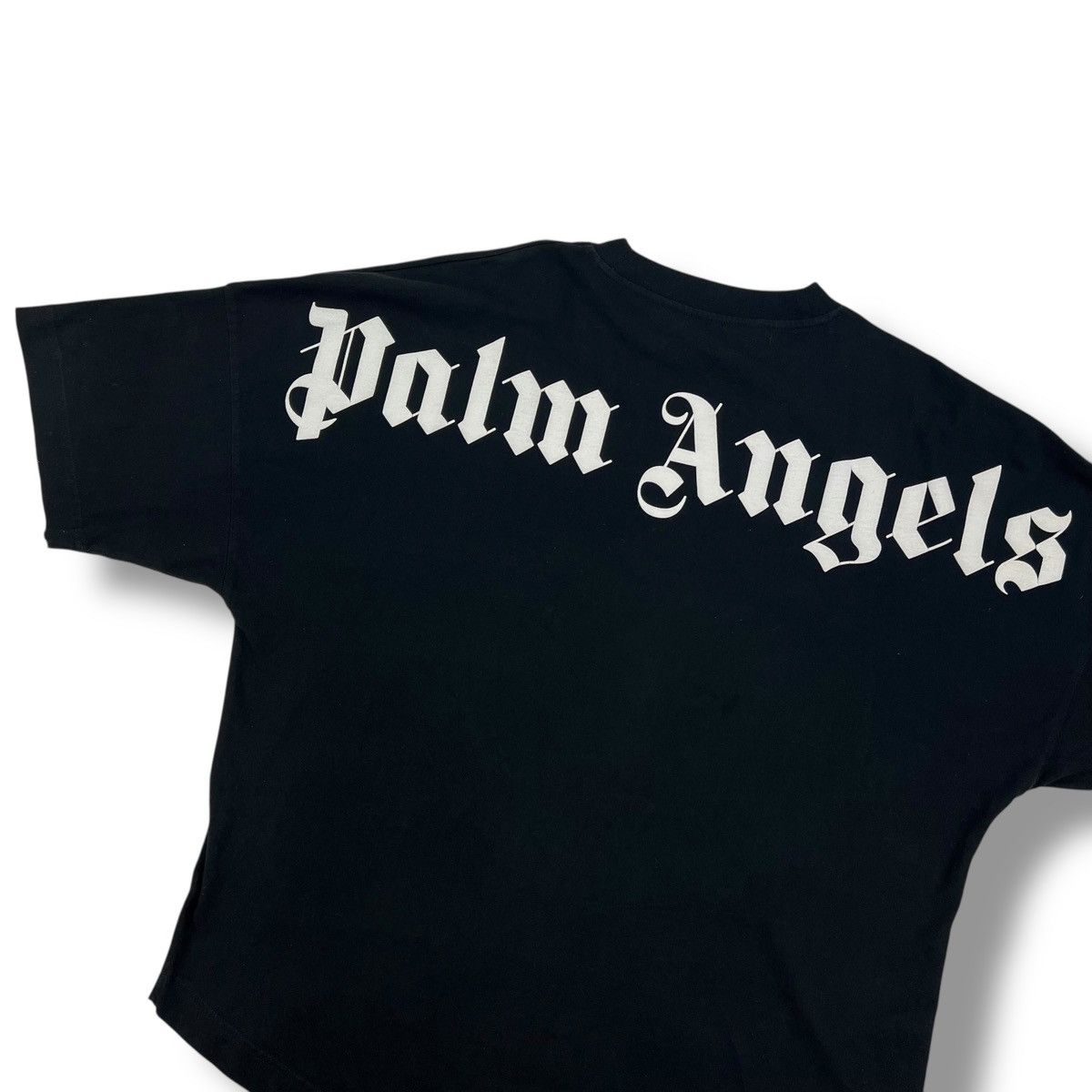 Palm Angels Palm Angels Spellout Black T Shirt Size US M / EU 48-50 / 2 - 1 Thumbnail
