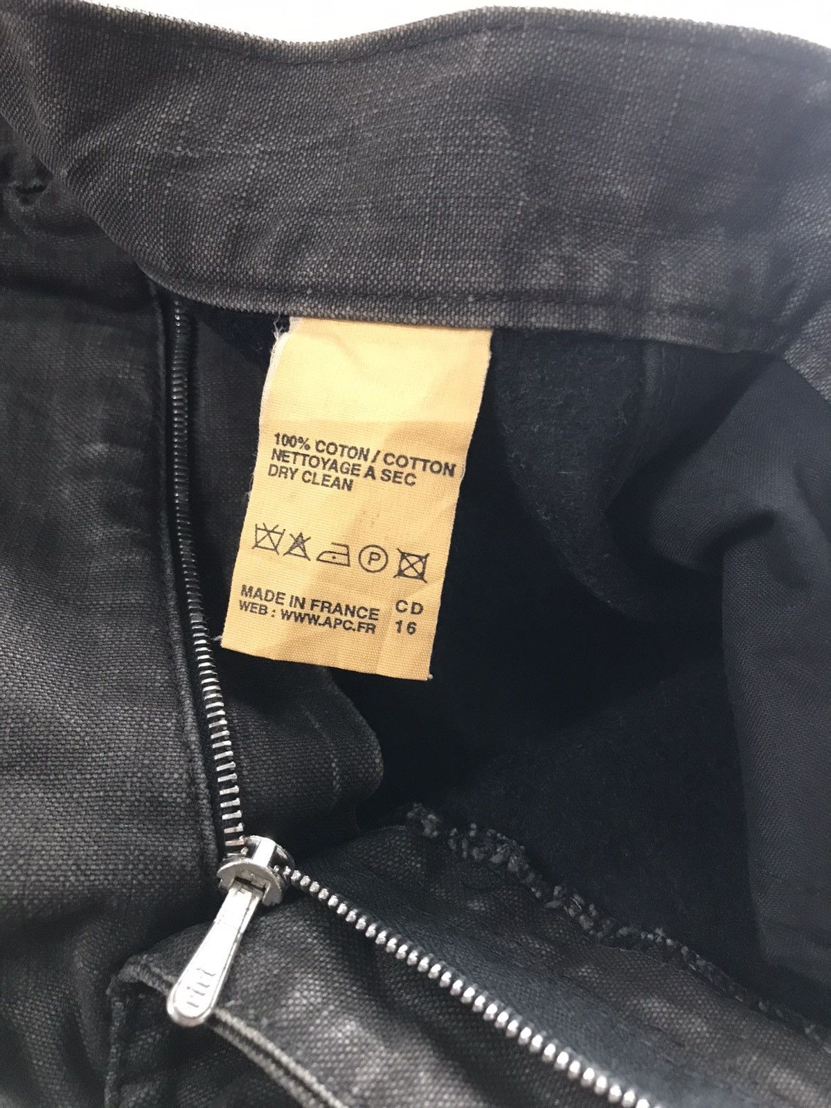 A.P.C. × Jean Vintage A.P.C Black Denim Jeans Size US 31 - 6 Thumbnail