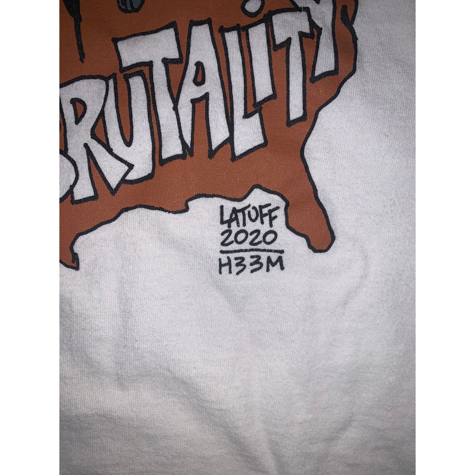 Other HEEM 2020 Unite Against Police Brutality Tee White Mens L Size US L / EU 52-54 / 3 - 7 Thumbnail