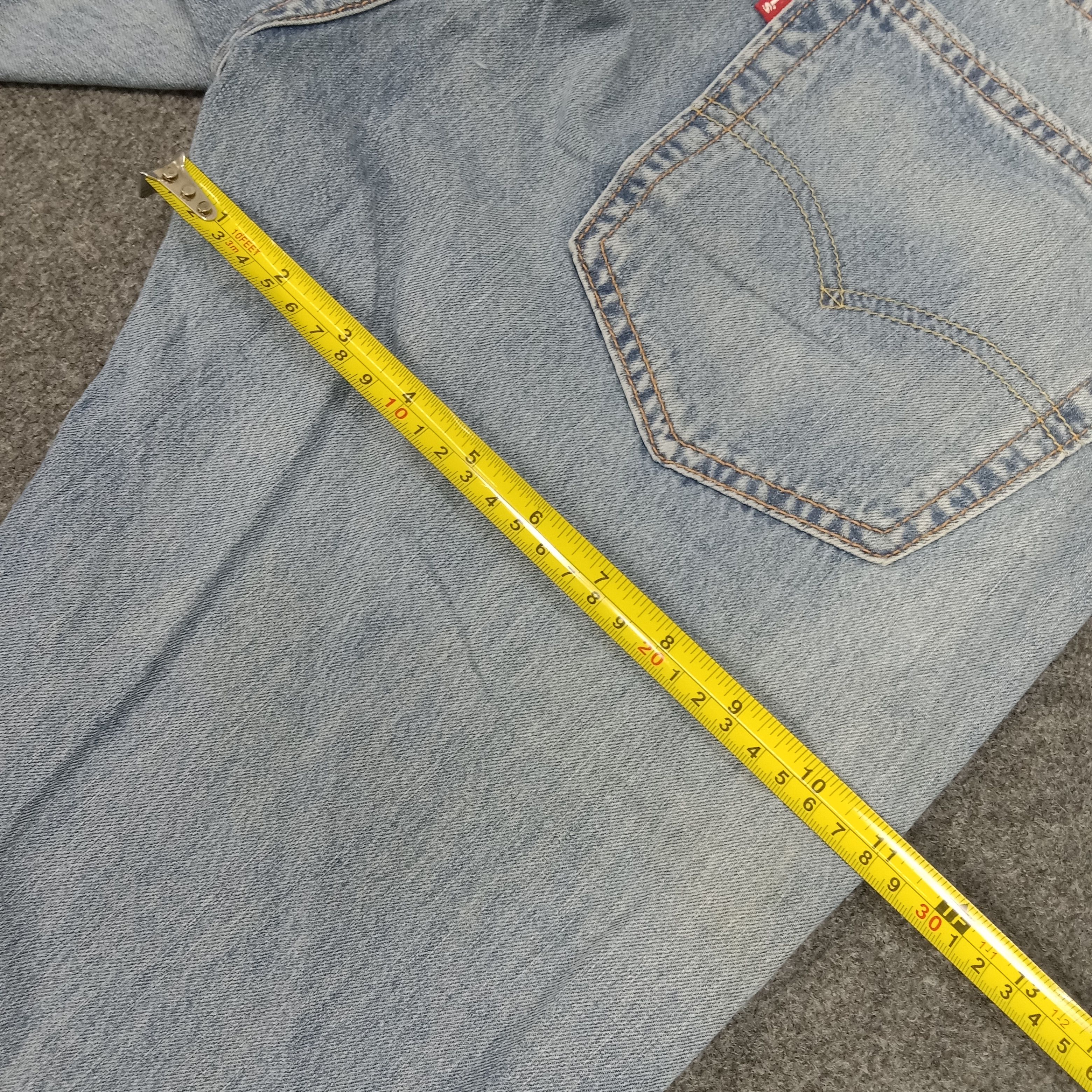 Levi's × Vintage Levi's American Distressed Style Denim Jeans Size US 30 / EU 46 - 12 Thumbnail