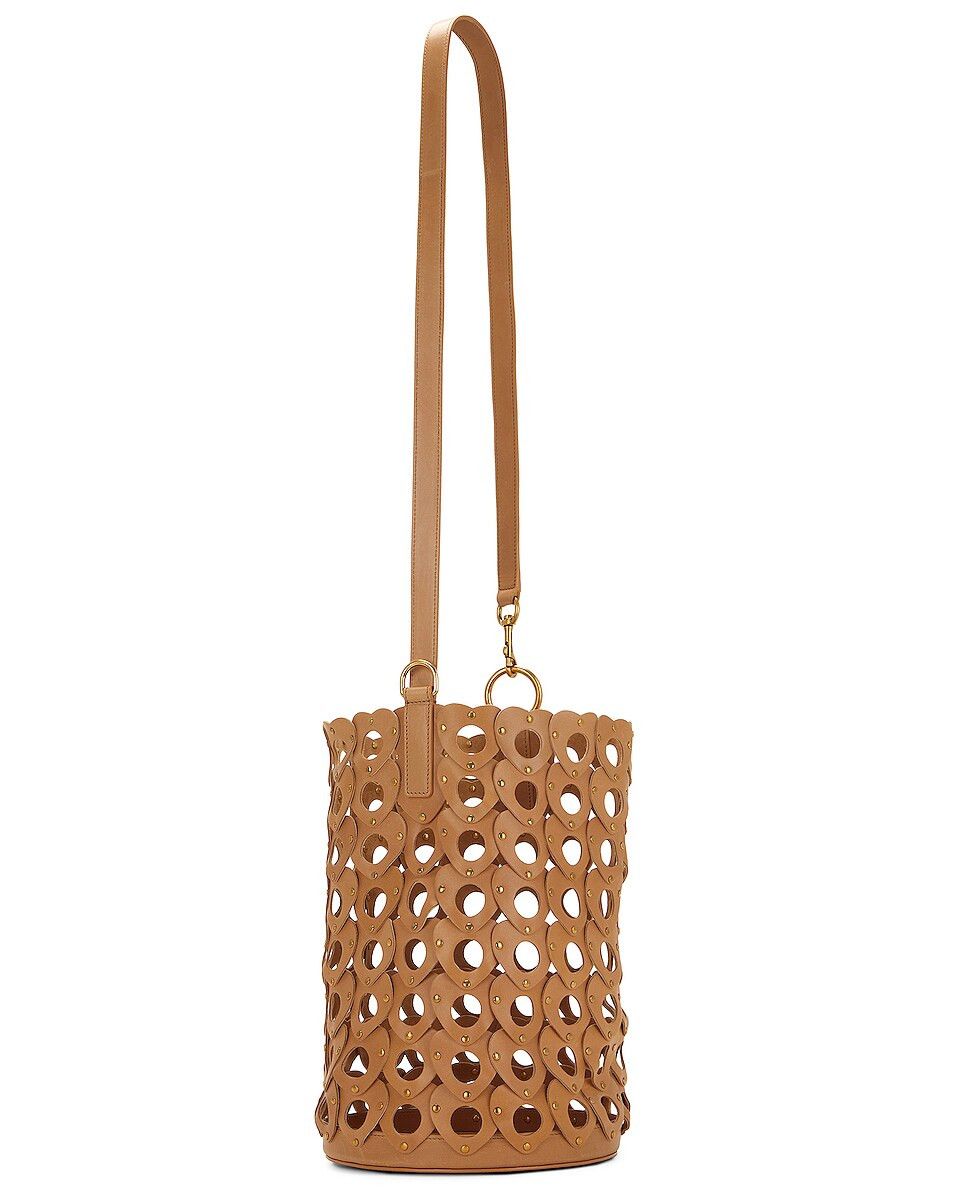 Saint Laurent Paris o1bcso1str0425 Size: OS/Hearted Bucket Bag in Vintage Brown Size ONE SIZE - 3 Thumbnail