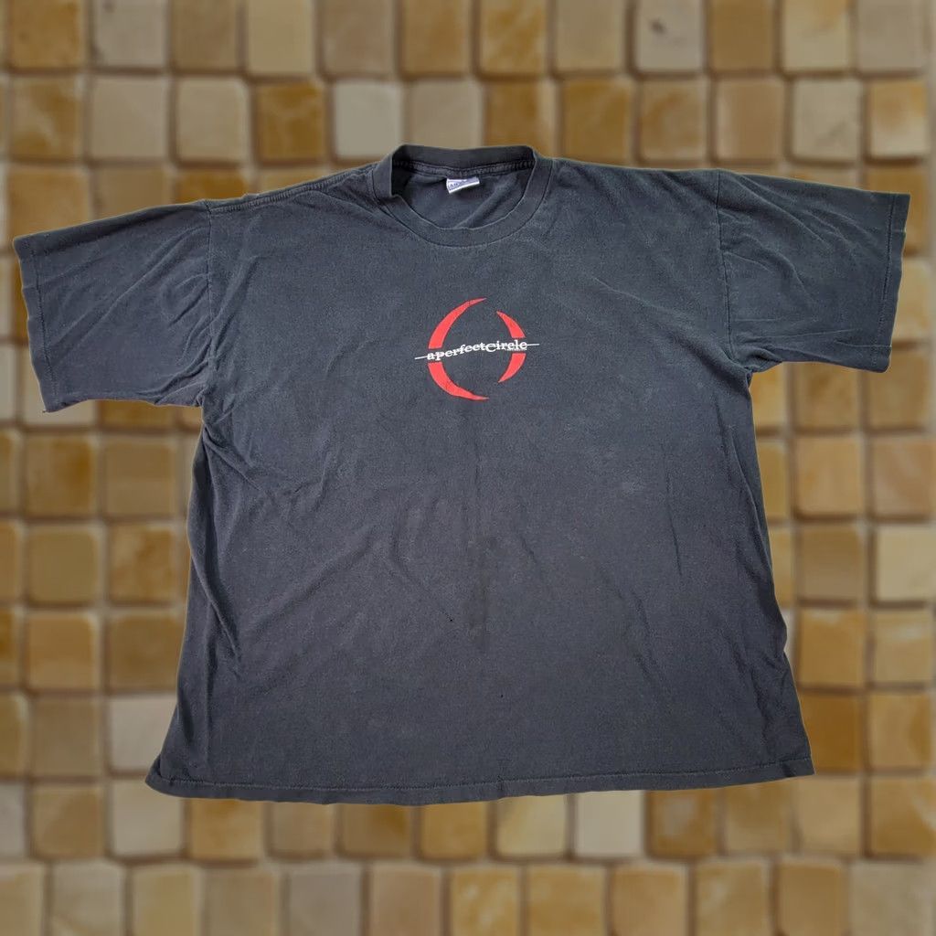 Vintage All Sport Events T-Shirt 2XL A Perfect Circle Band Mens 90s in Black, Men's (Size Xxl)