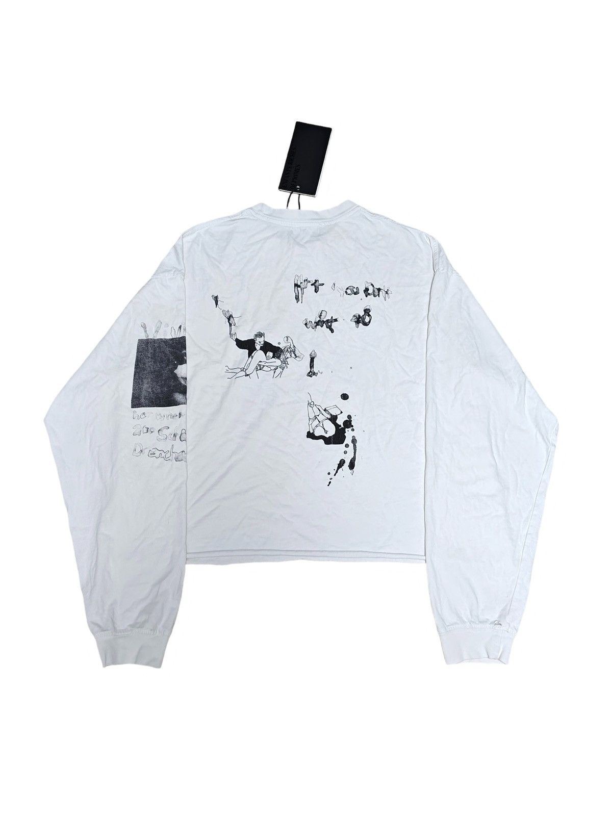 Enfants Riches Deprimes Vivid nightmares long sleeve tee Size US L / EU 52-54 / 3 - 2 Thumbnail