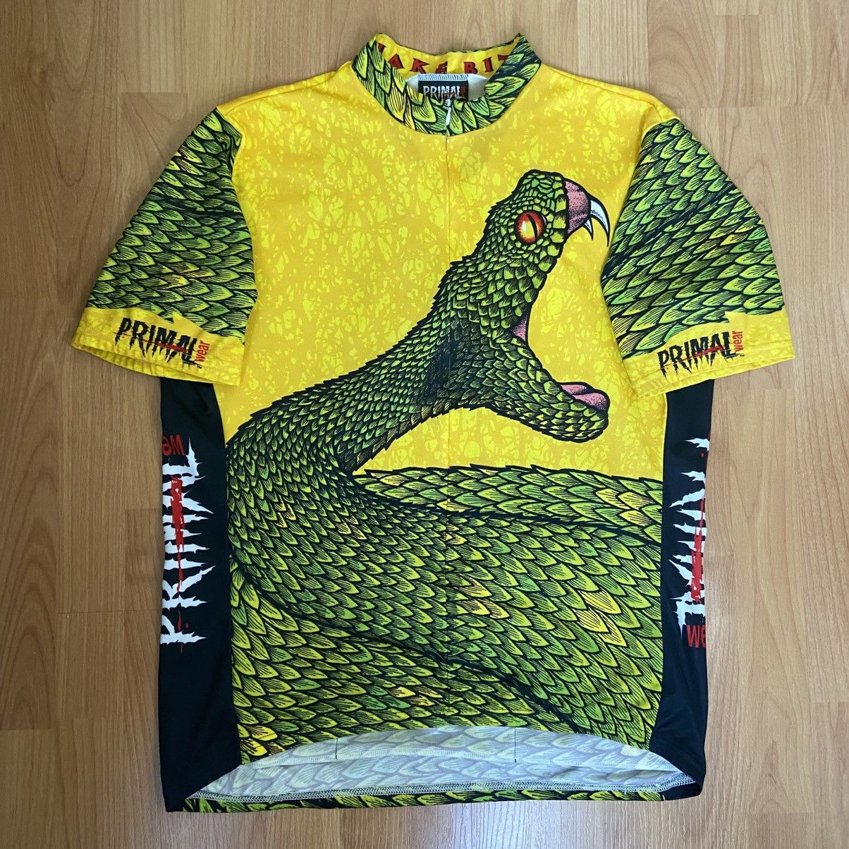 Vintage Primal Wear Snake Vintage 90s Y2K Bicycle Jersey Men’s XL Size US XL / EU 56 / 4 - 1 Thumbnail