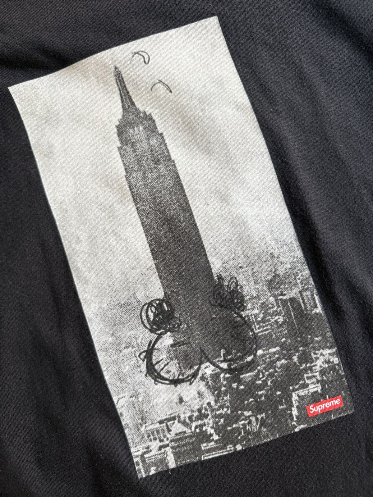 Supreme Supreme Mike Kelley The Empire State Building Tee Size US S / EU 44-46 / 1 - 3 Thumbnail