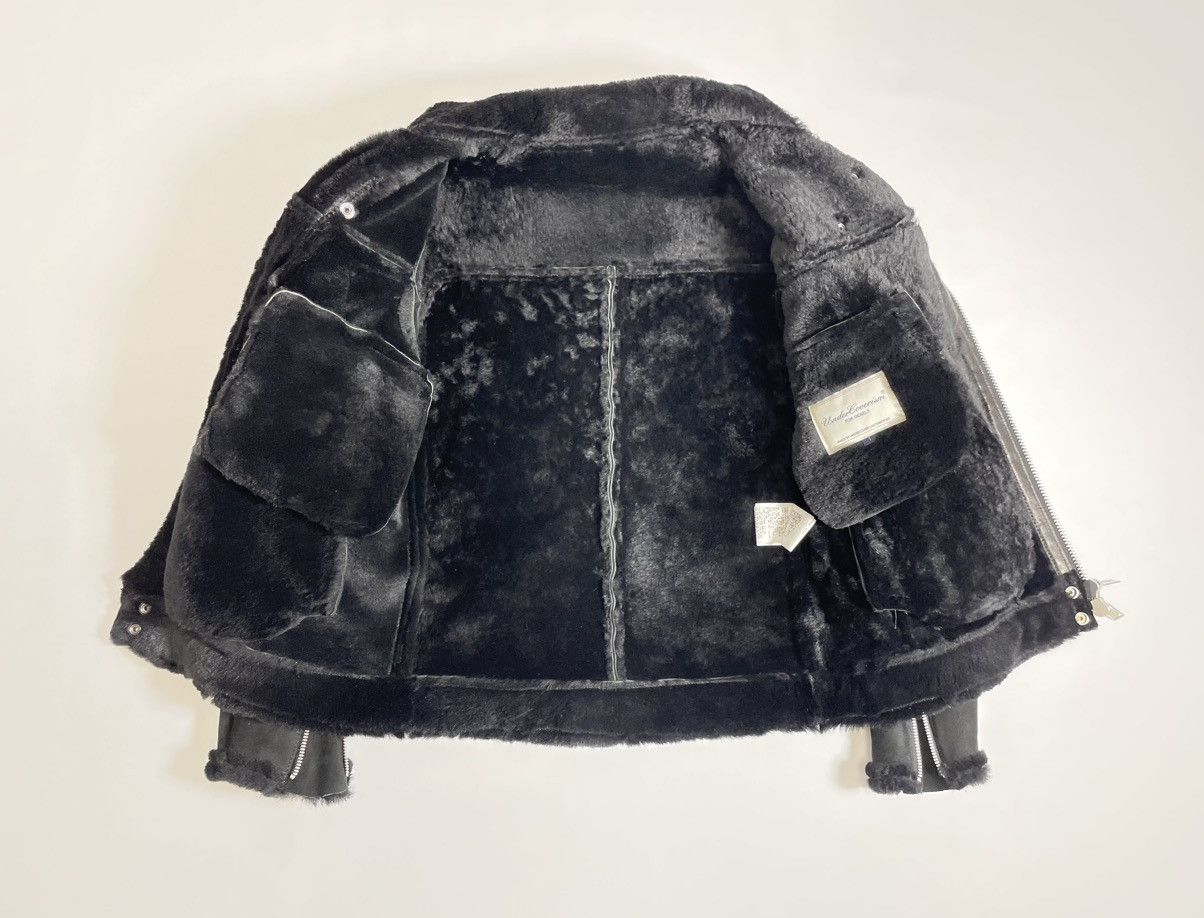 Undercover Black Suede + Shearling Biker Jacket Size US S / EU 44-46 / 1 - 10 Thumbnail