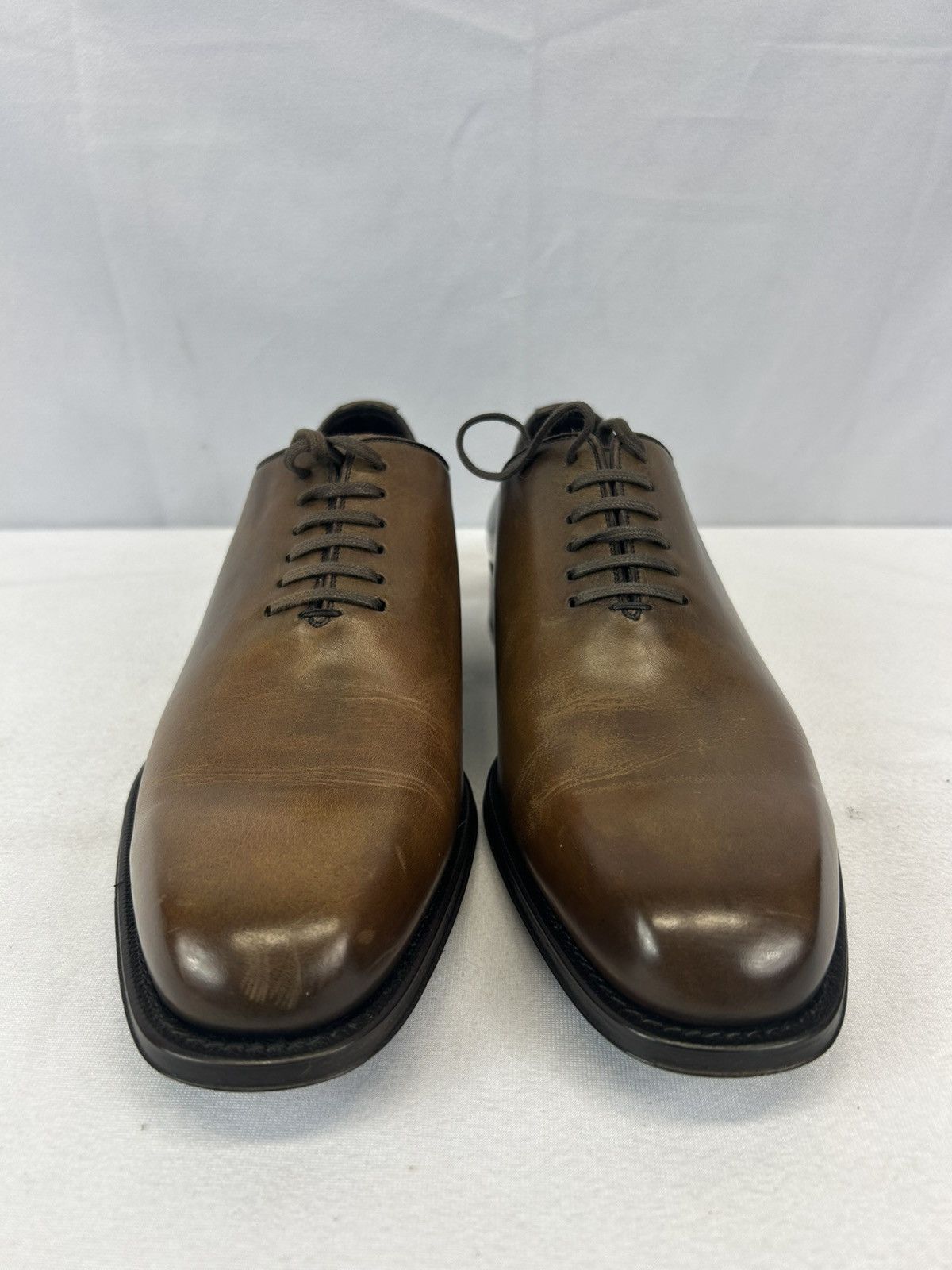 Tom Ford TOM FORD Burnished Leather Lace-Up Oxfords Size US 8 / EU 41 - 5 Thumbnail