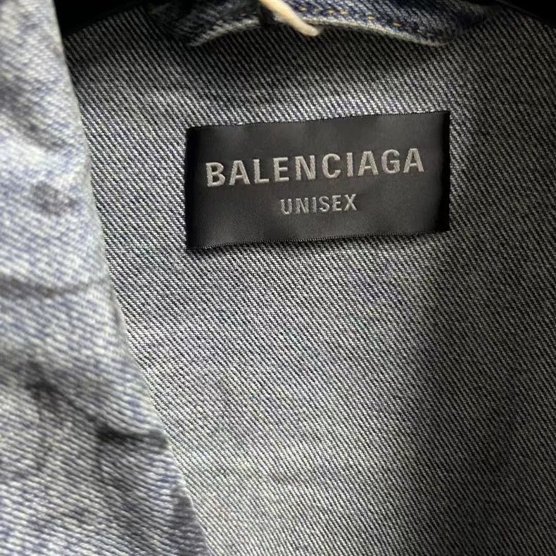 Balenciaga Balenciaga Blue Pattern Print Long Sleeve Jacket-2505 Size US S / EU 44-46 / 1 - 2 Thumbnail