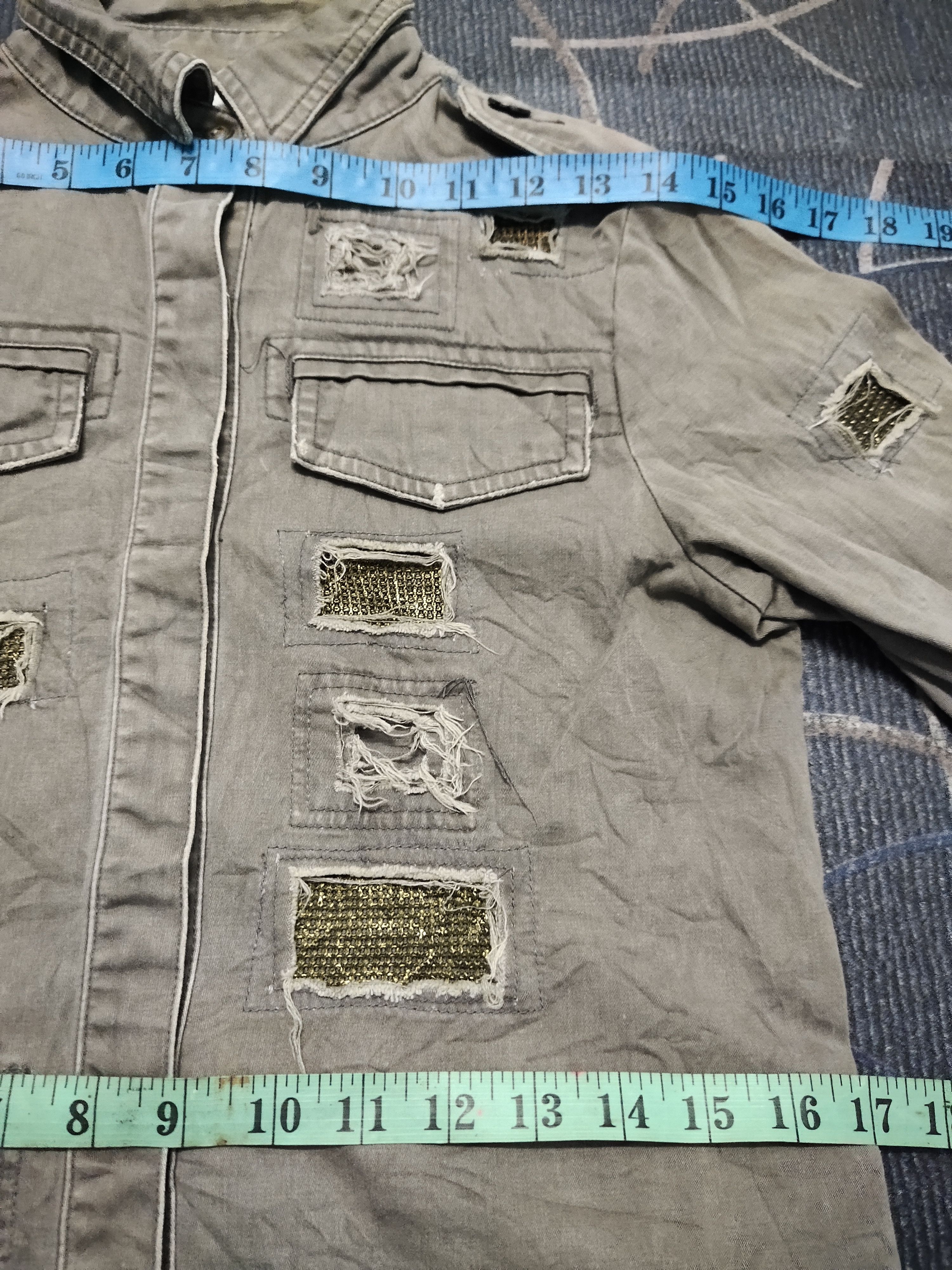 Japanese Brand Phaedra Tokyo Distressed Denim Faded Colour Size XS / US 0-2 / IT 36-38 - 11 Thumbnail